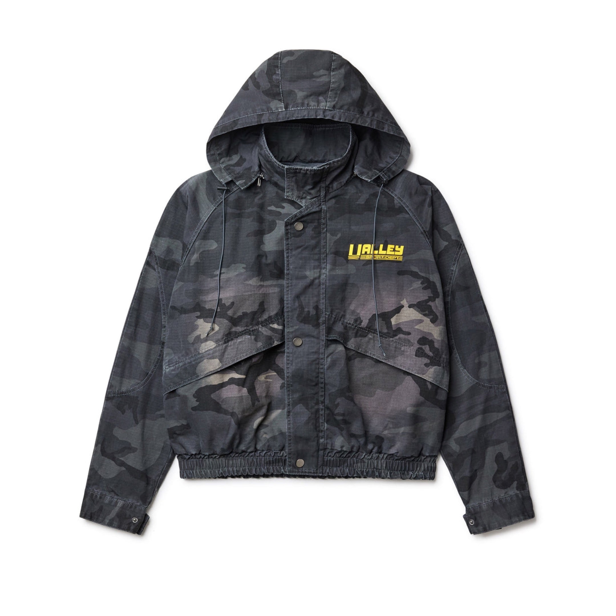 VALE FOREVER VA-1 BLACK CAMO RAIN JACKET