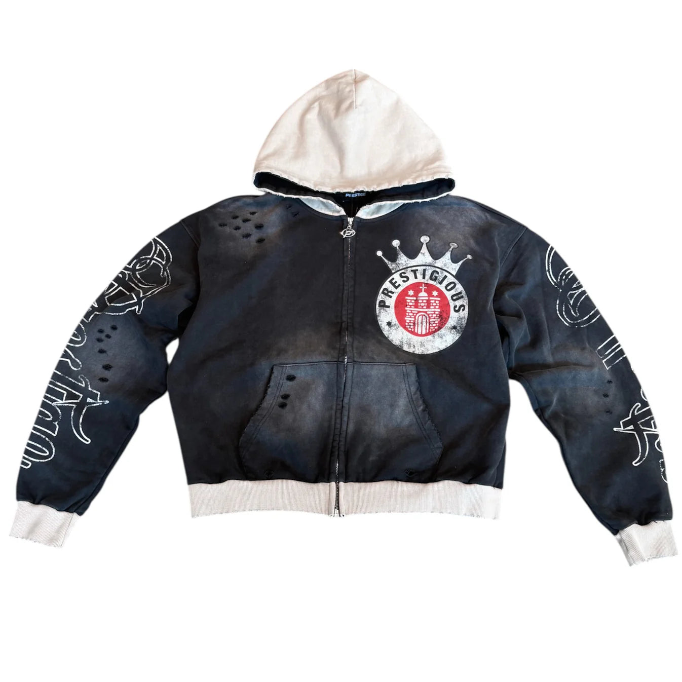 Prestige Crown Hoodie black