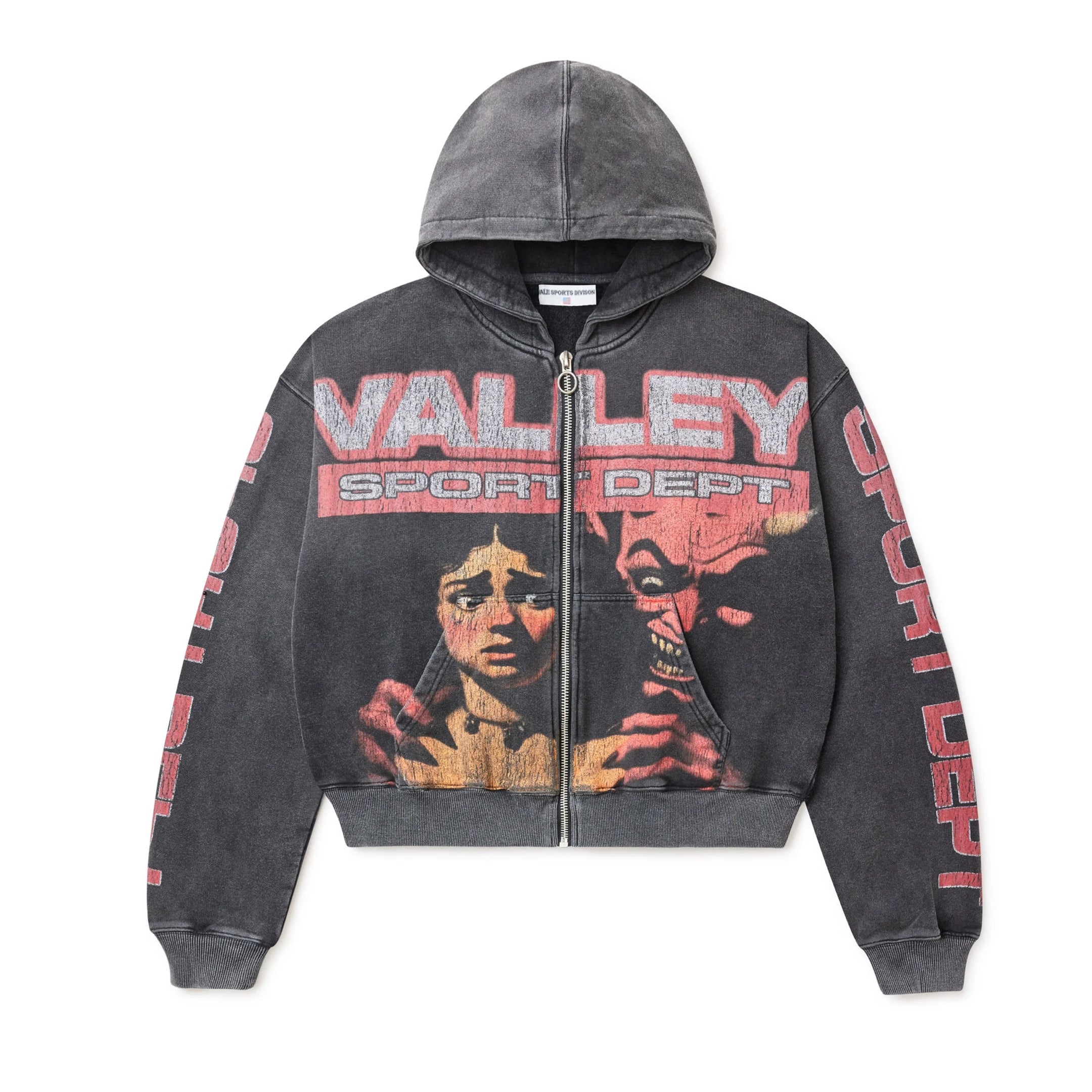 VALE FOREVER
DEVILS ADVOCATE ZIP UP HOODIE