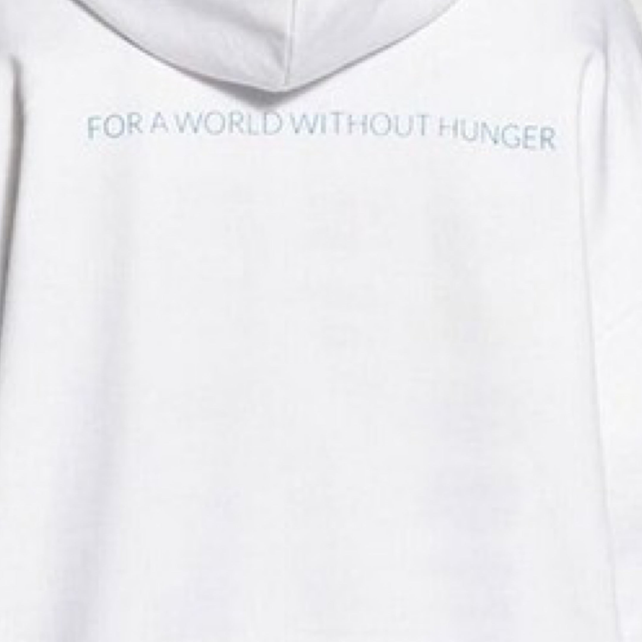 BALENCIAGA WORLD FOOD PROGRAMME WHITE HOODIE