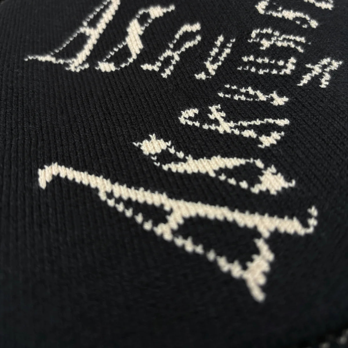 ASK YURSELF CROSS LOGO BEANIE