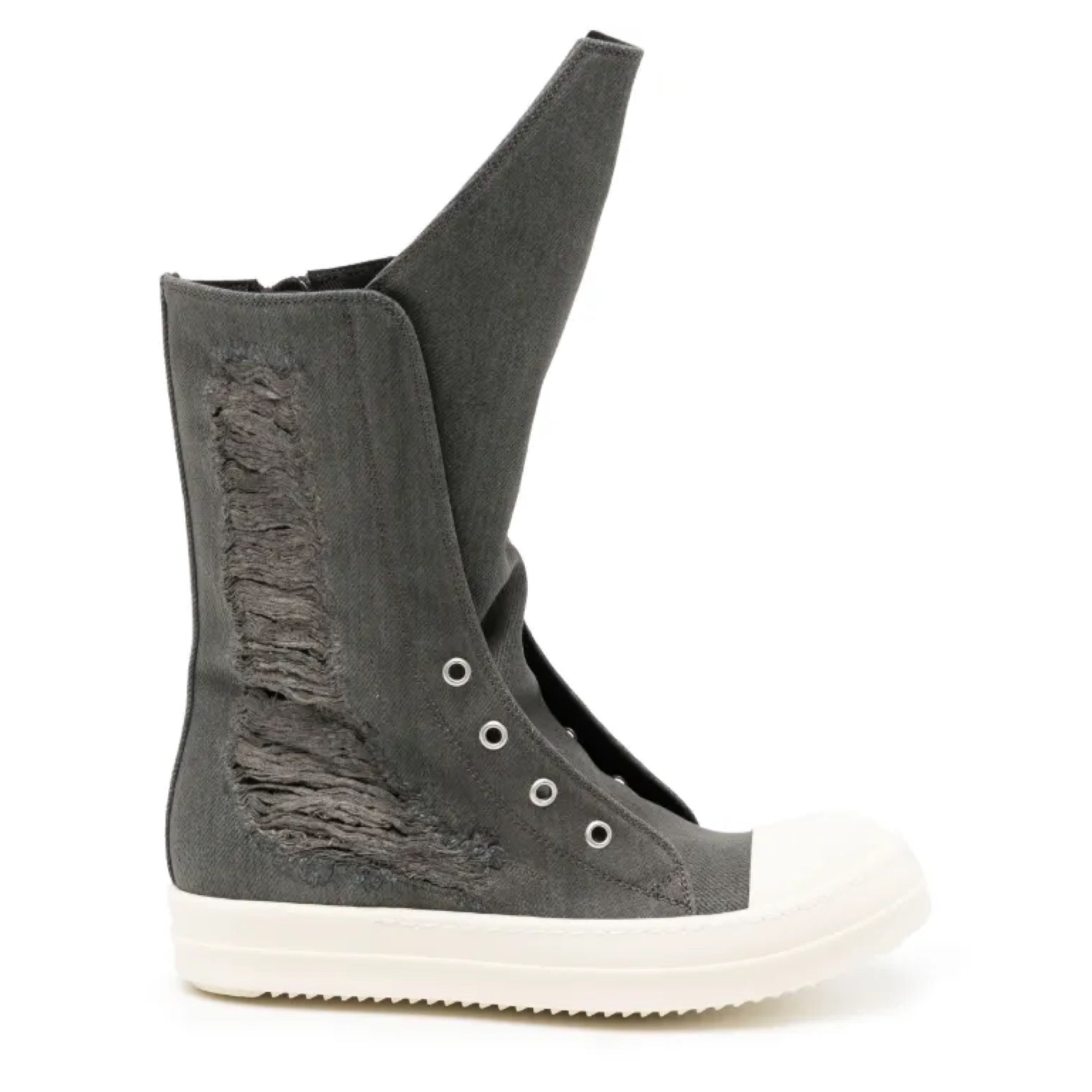 Rick Owens DRKSHDW
Distressed Sneaker Boots Grey