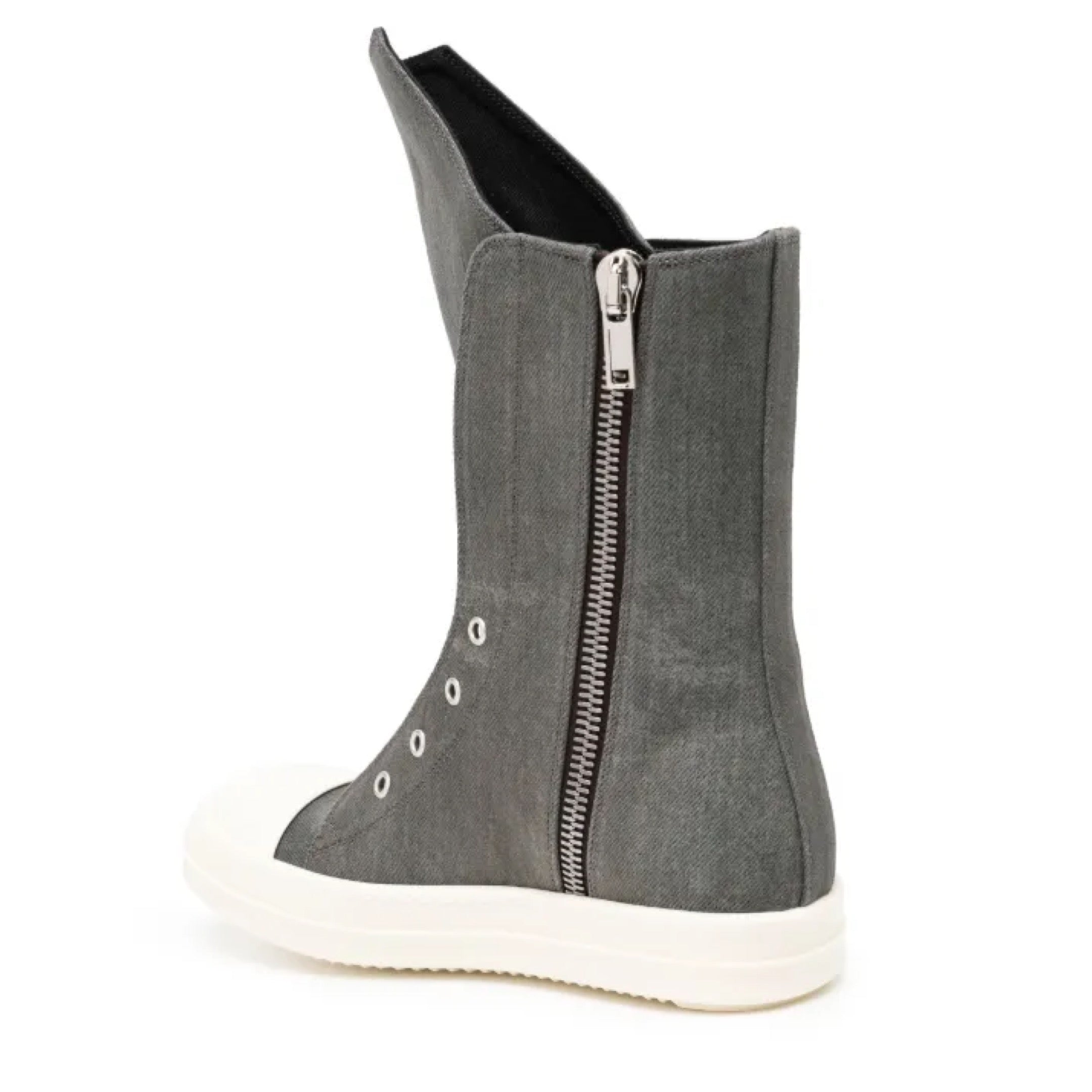 Rick Owens DRKSHDW
Distressed Sneaker Boots Grey