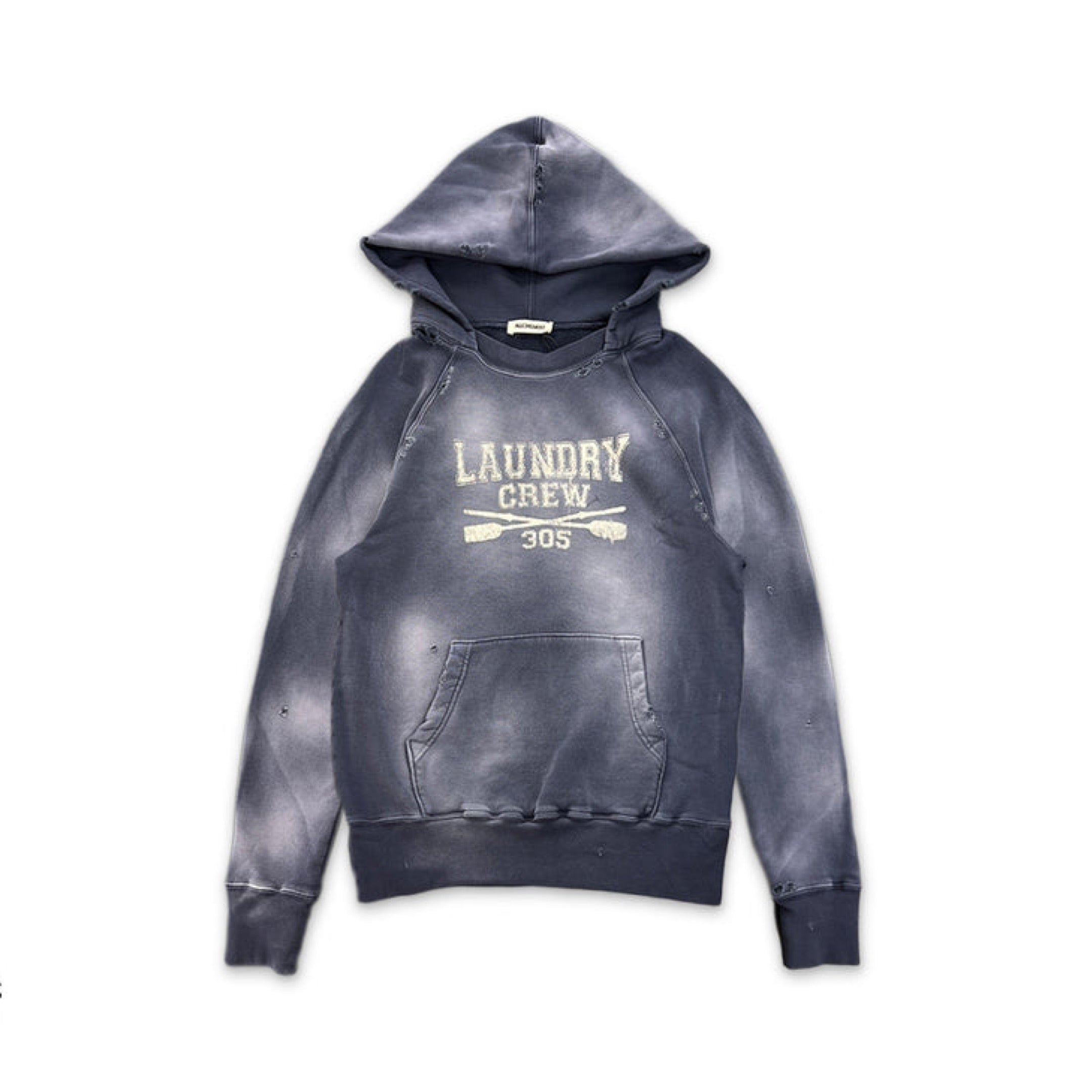 ALCHEMIST THROWBACK CREW HOODIE DARK NAVY