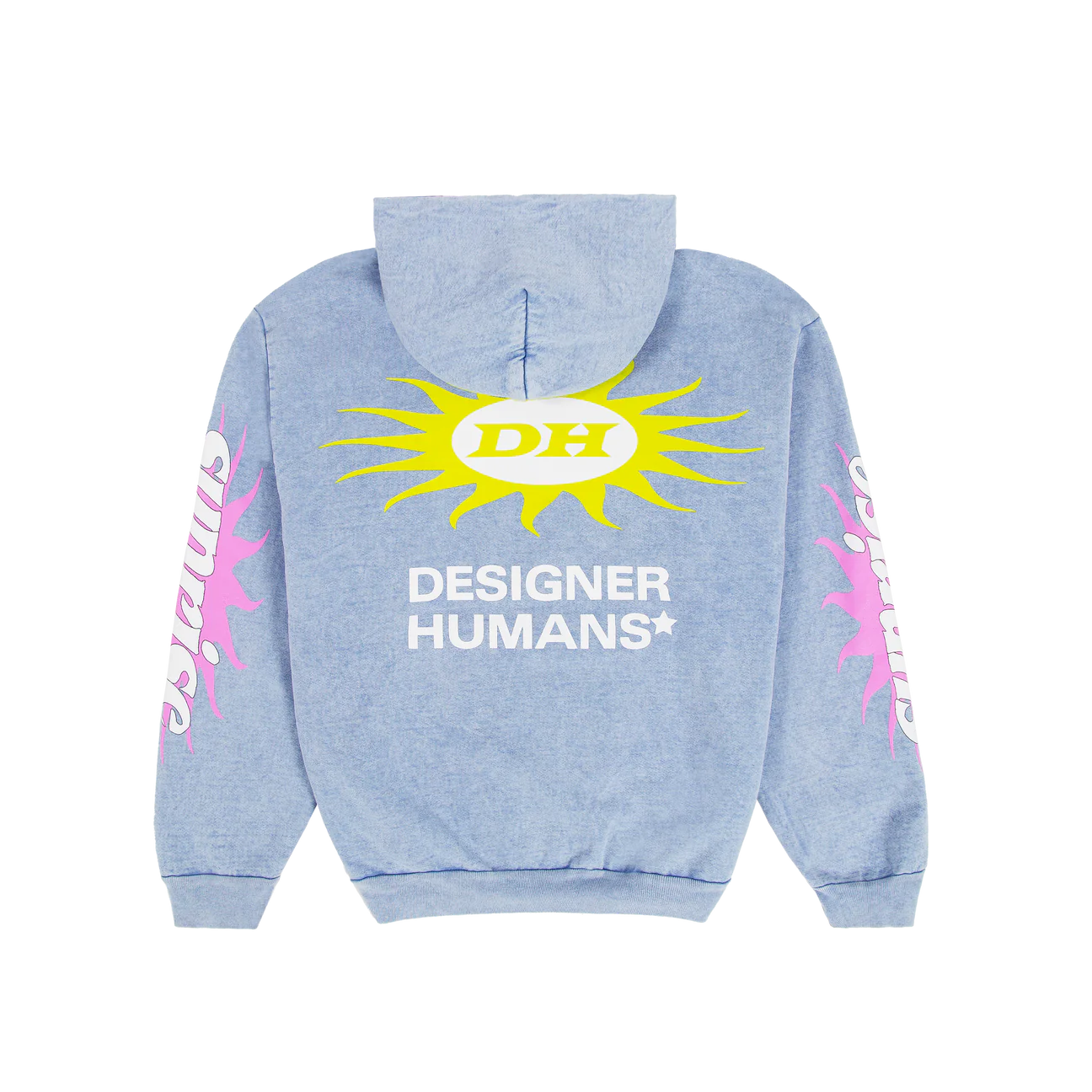 DESIGNER HUMANS SUNRISE HOODIE BLUE