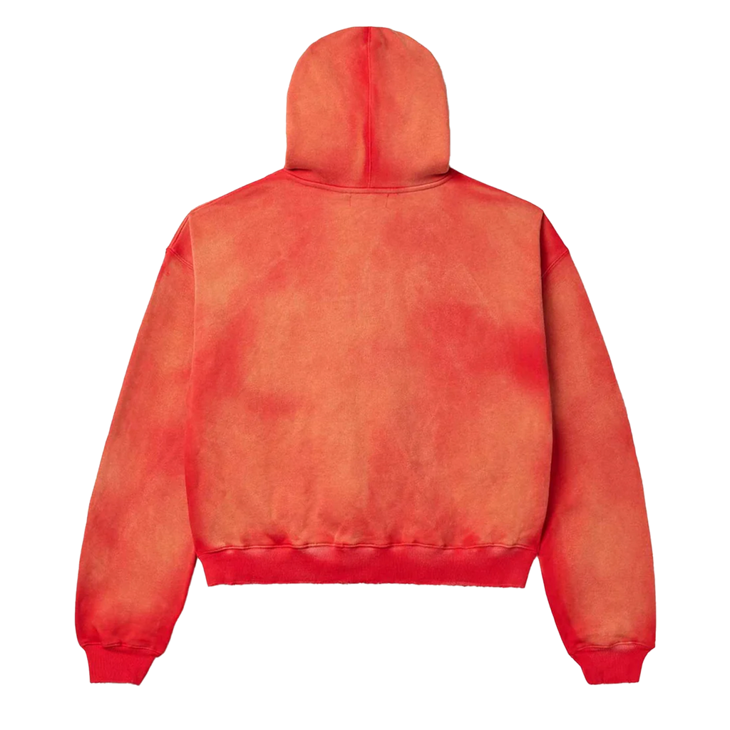 VALE FOREVER GARDEN ZIP UP HOODIE RED