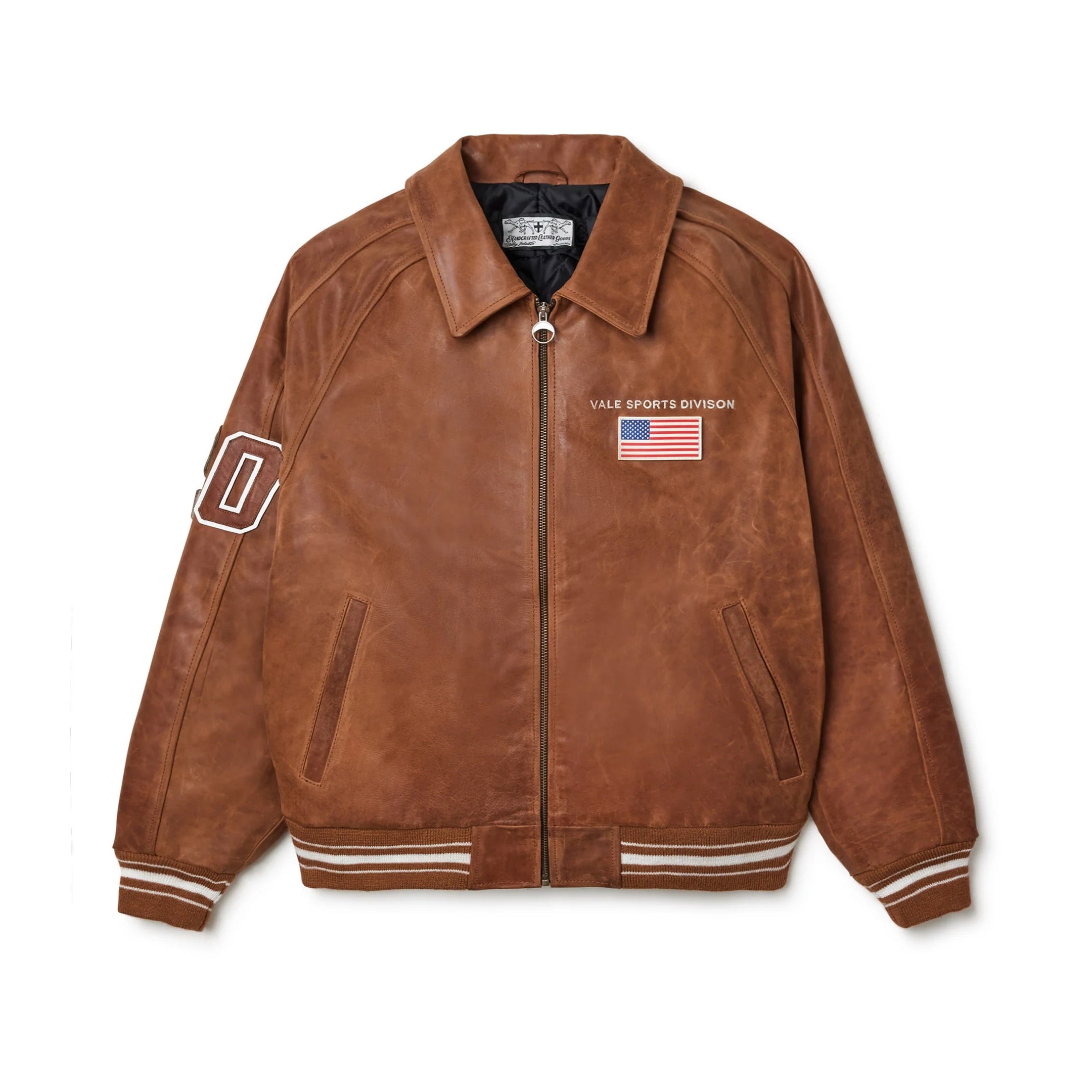 VALE FOREVER BROWN VALLEY LEATHER JACKET