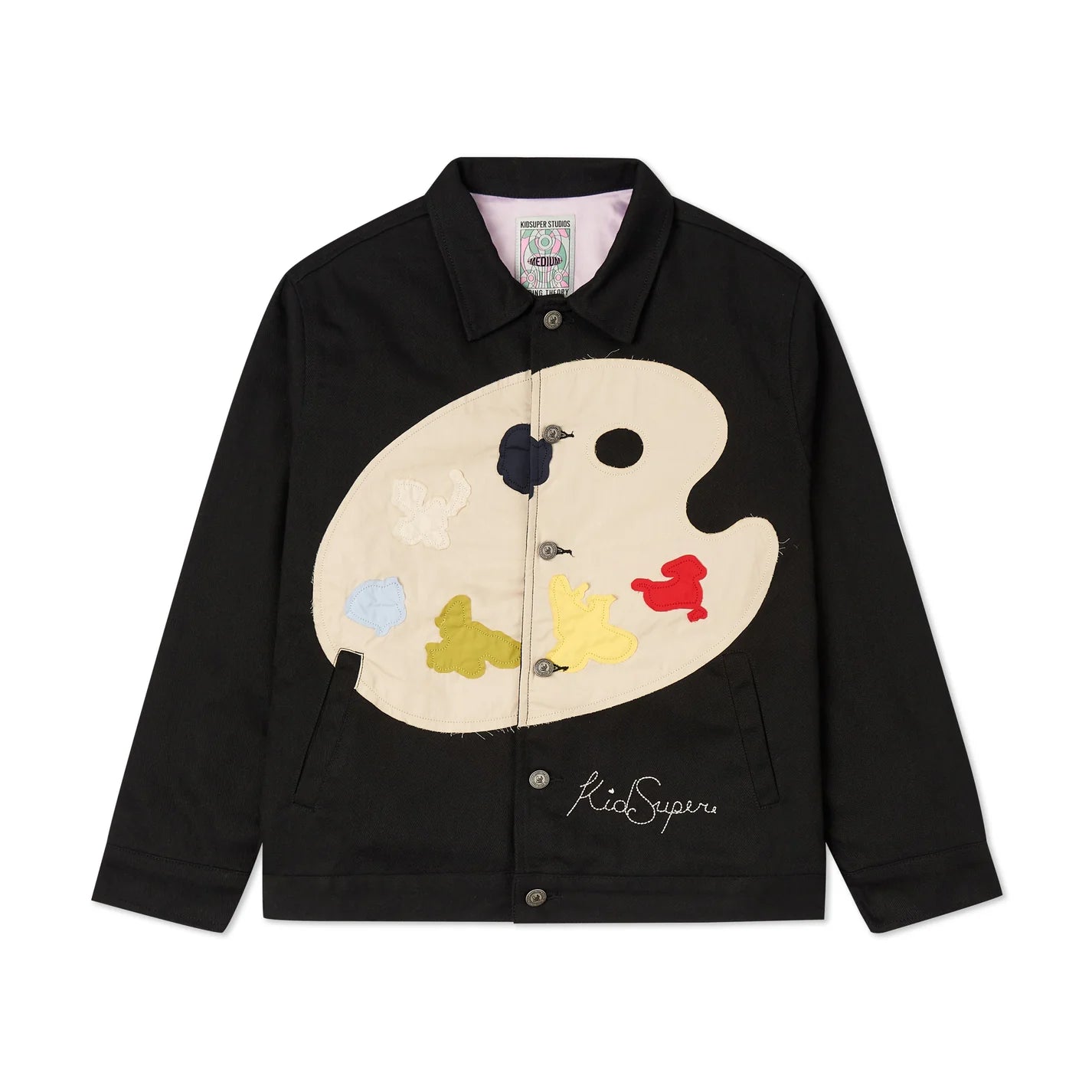KID SUPER PAINT PALETTE WORK JACKET [BLACK]