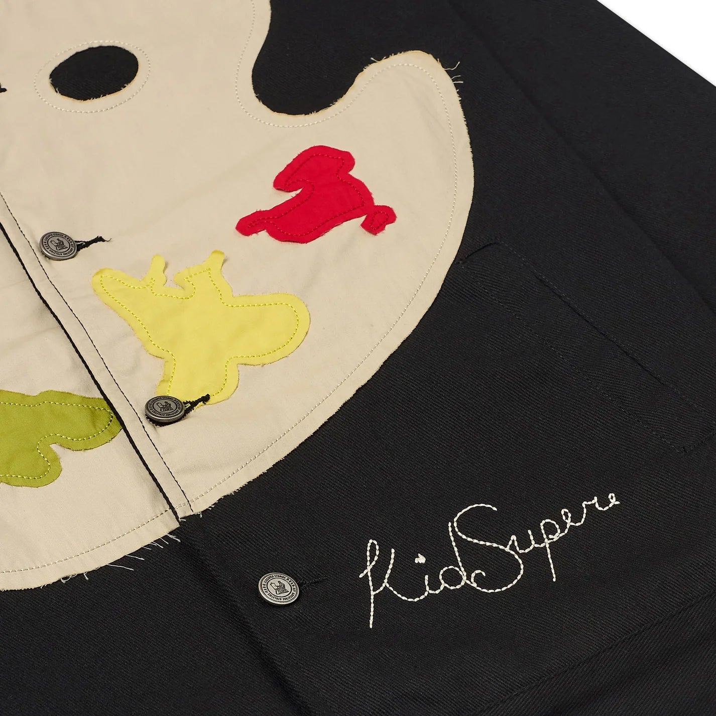 KID SUPER PAINT PALETTE WORK JACKET [BLACK]
