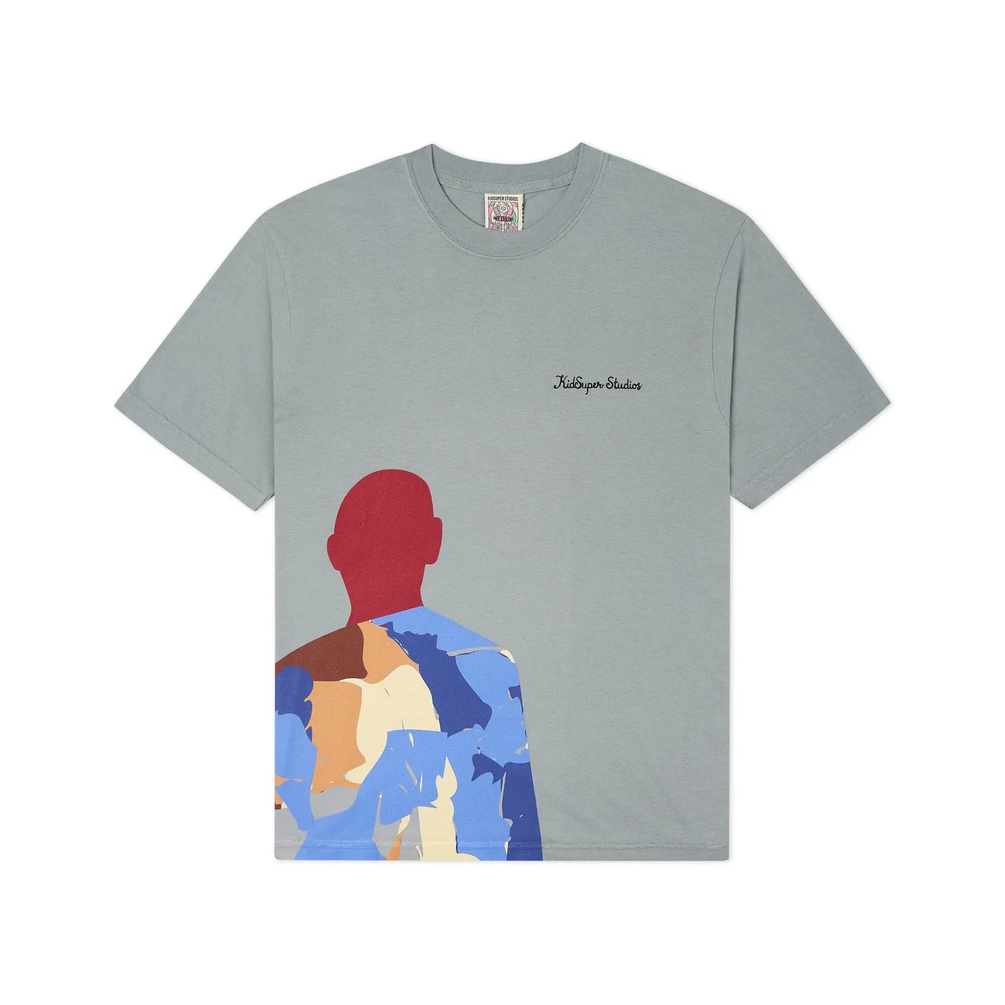 KID SUPER FIGURE TEE [GRAY]