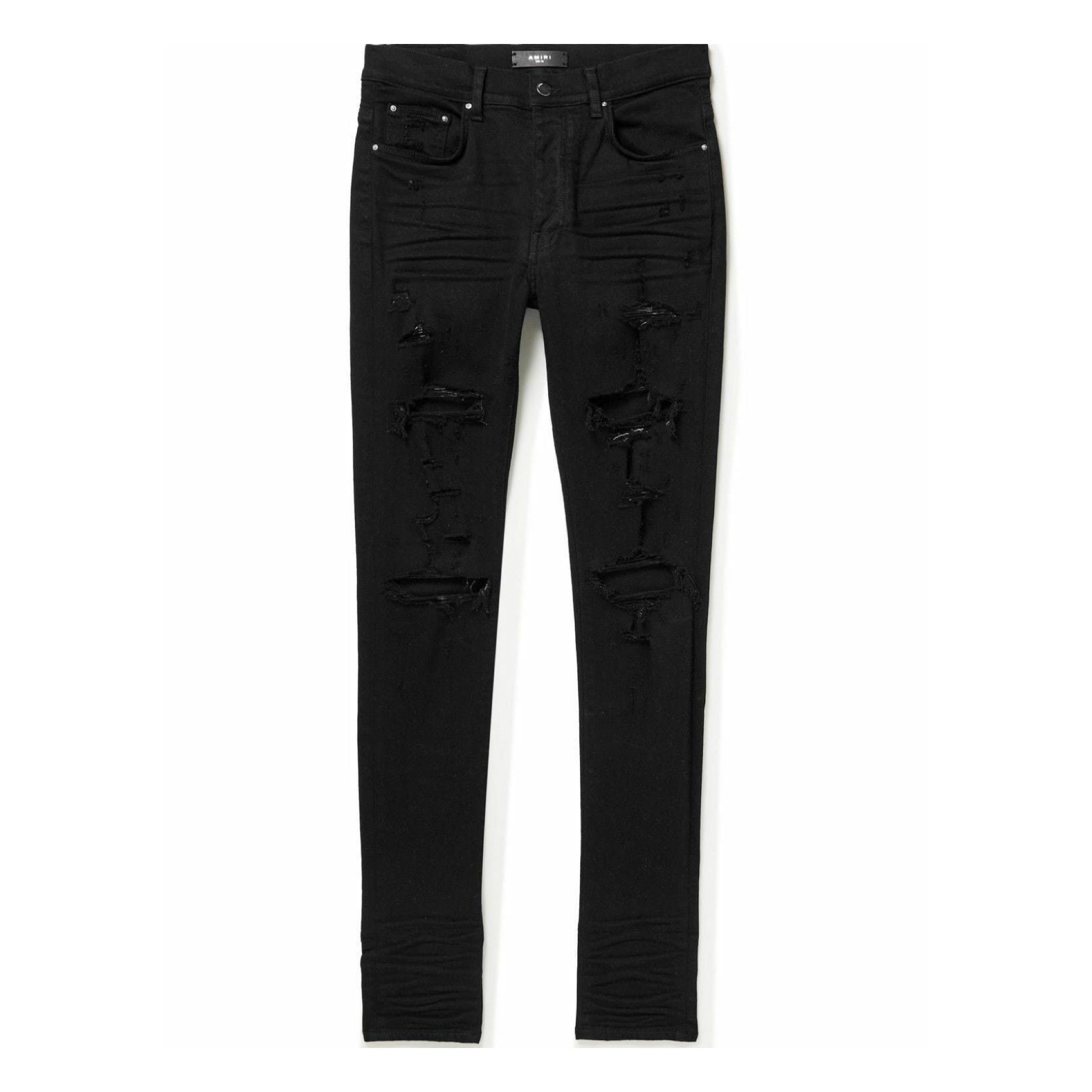 AMIRI THRASHER PLUS JEANS BLACK