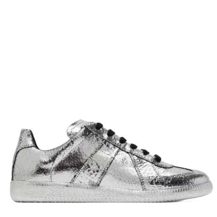 MAISON MARGIELA SILVER SNEAKERS