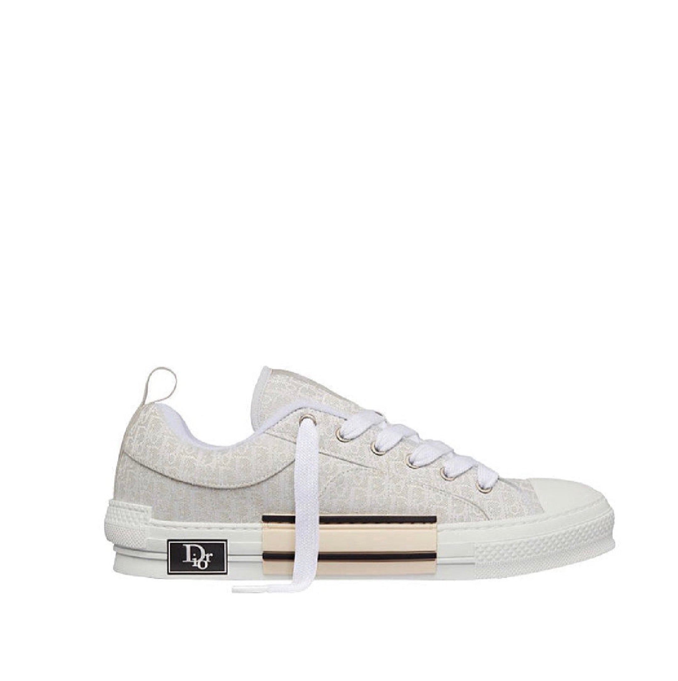 Dior B23 Skater Low Top Cream Dior Oblique Jacquard