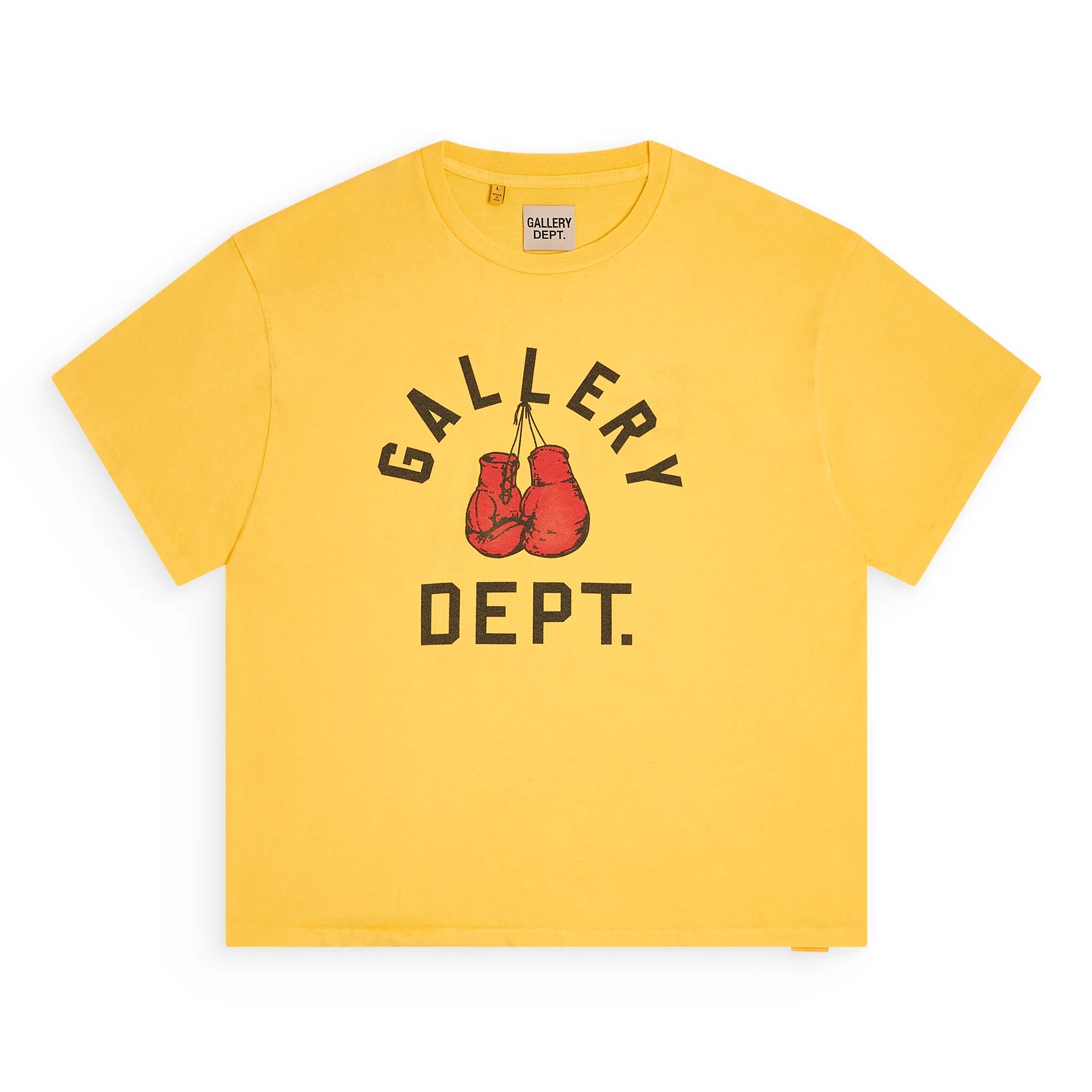 GALLERY DEPT. BOXING TEE YELLOW
