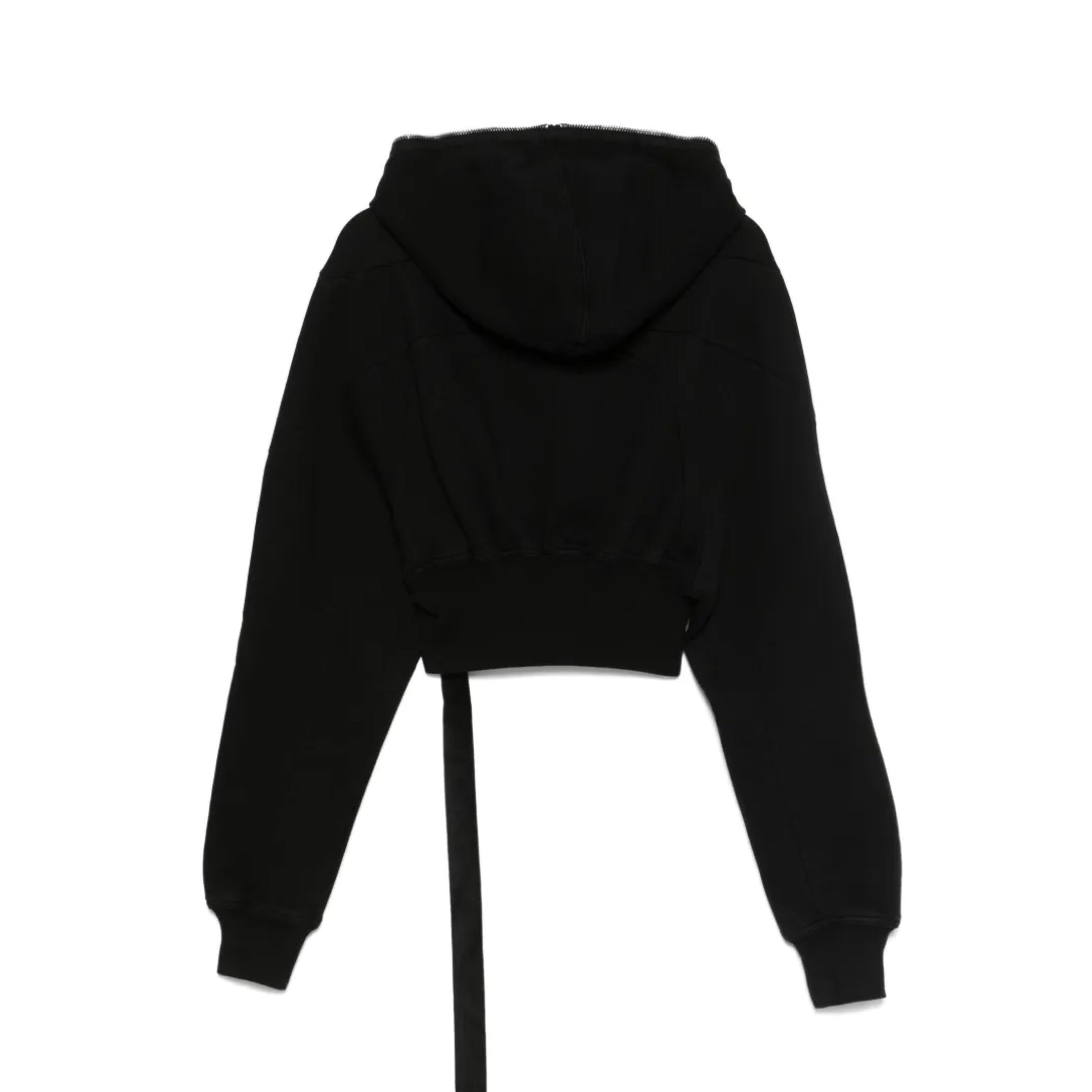 RICK OWENS DRKSHDW SS25 COLLAGE GIMP HOODIE WOMEN