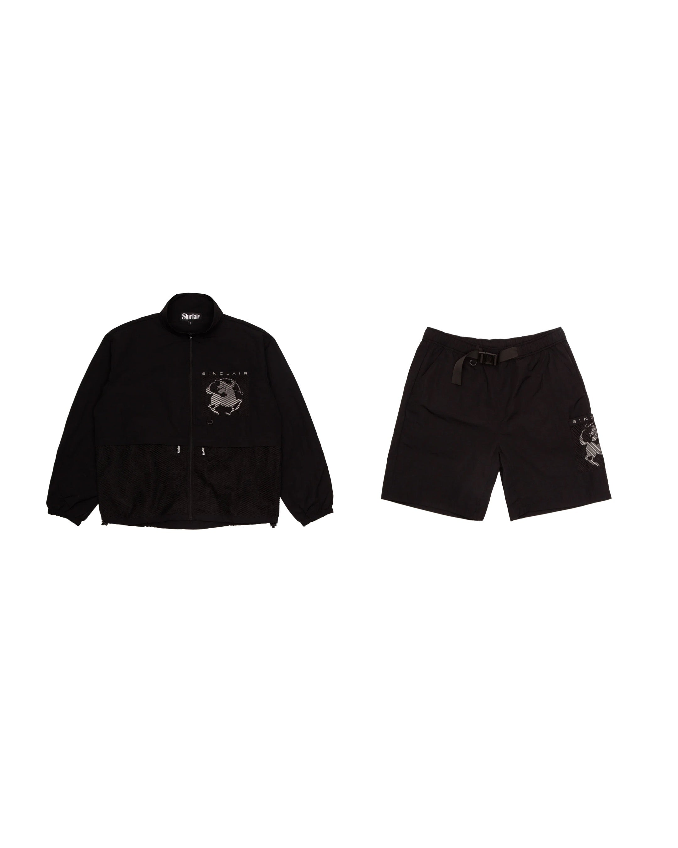 Sinclair Mesh Pocket Set “Black”