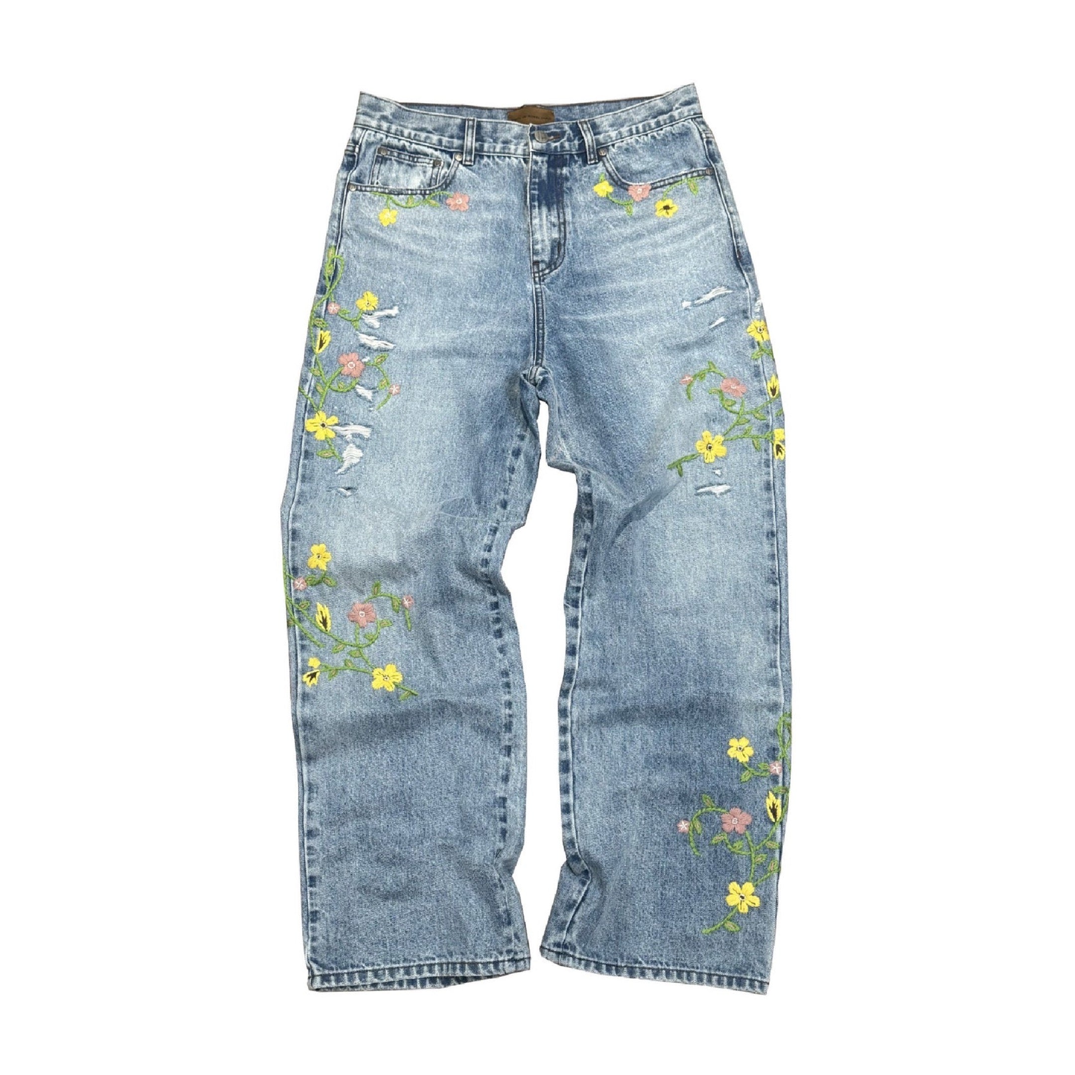 Birth Of Royal Child Ethereal Garden Denim