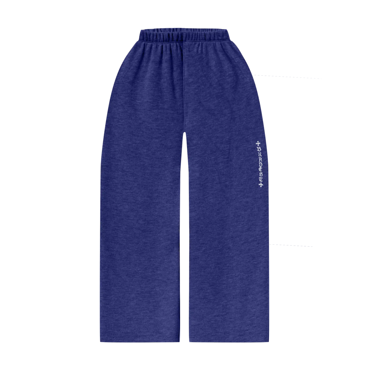 BRAVEST STUDIOS NAVY BAGGY SWEATPANTS