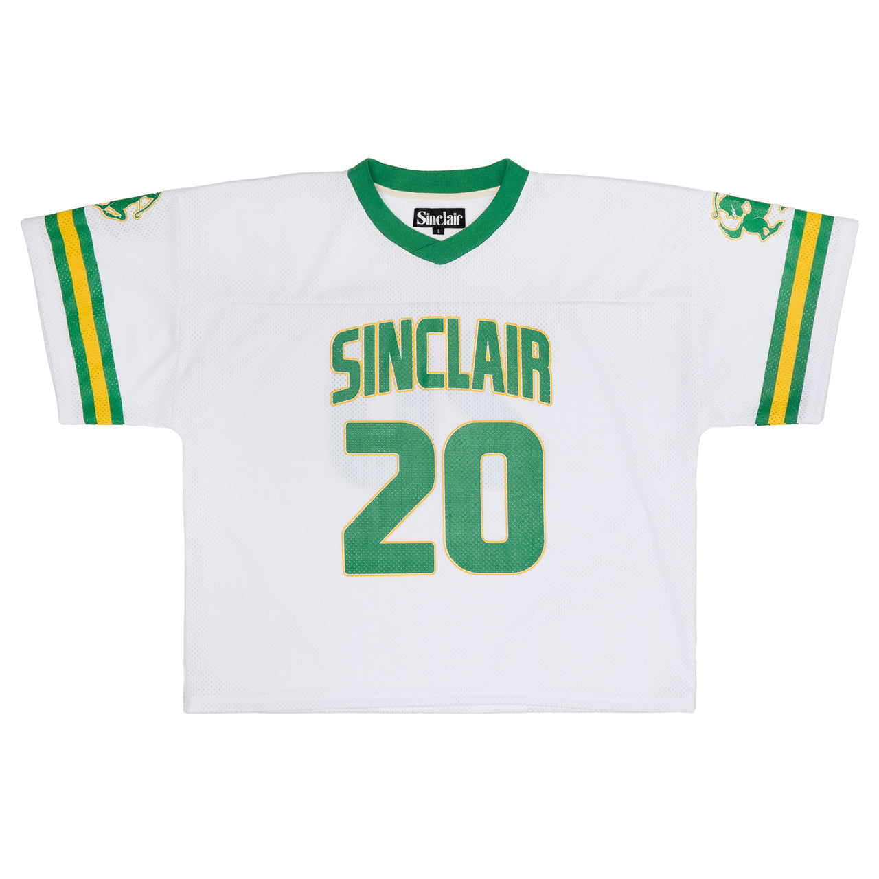 SINCLAIR FOOTBALL JERSEY GREEN YELLOW