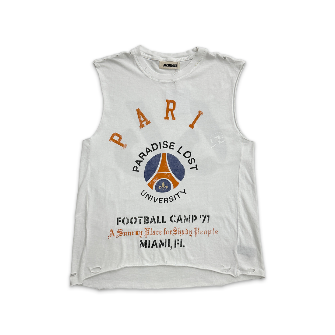 ALCHEMIST RAPHAEL SLEEVELESS TEE DREAM BLUE