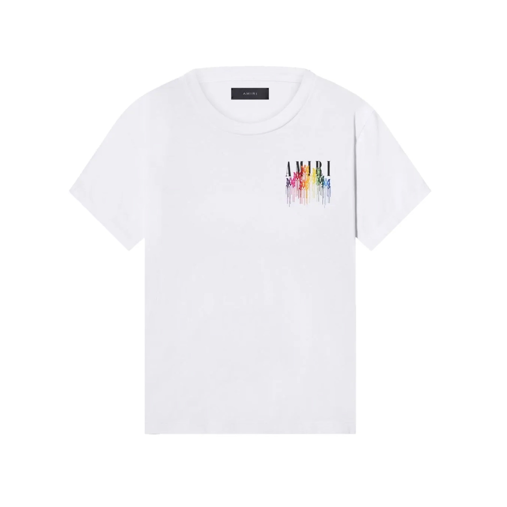 AMIRI Drip Cotton Jersey T-shirt In White
