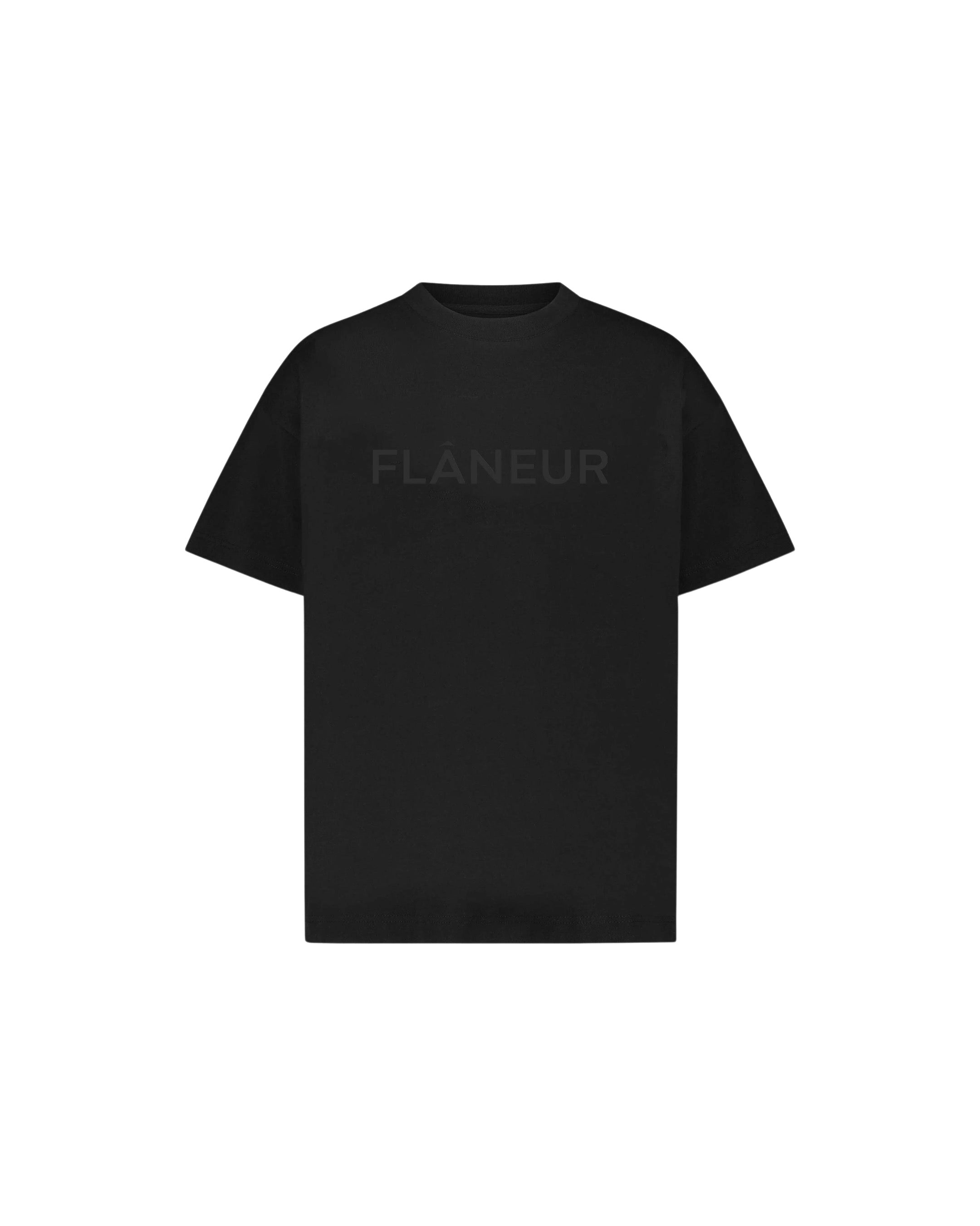 FLANEUR Tonal Logo T shirt