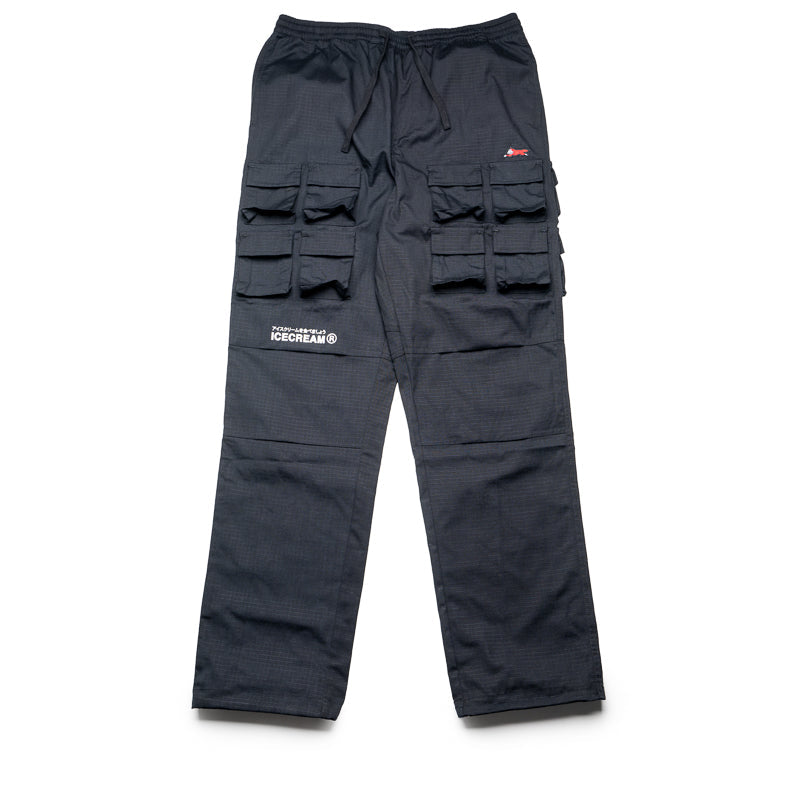 ICE CREAM BBC Rager Cargo Pants Black