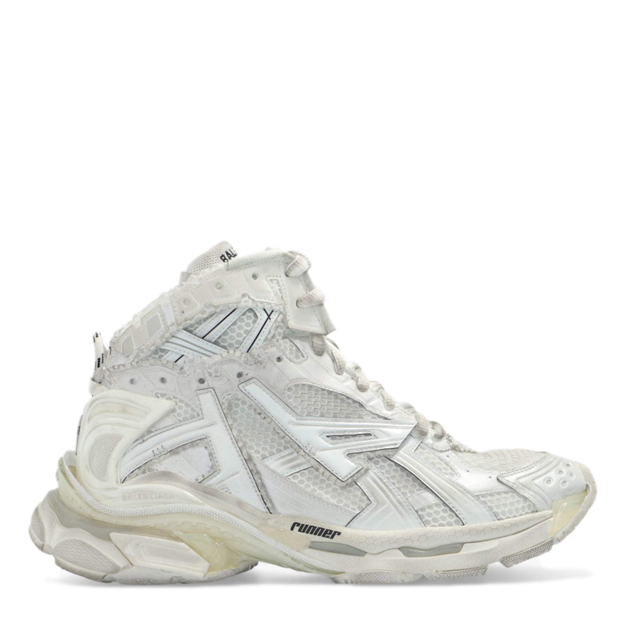BALENCIAGA| RUNNER HIGH TOP WHITE