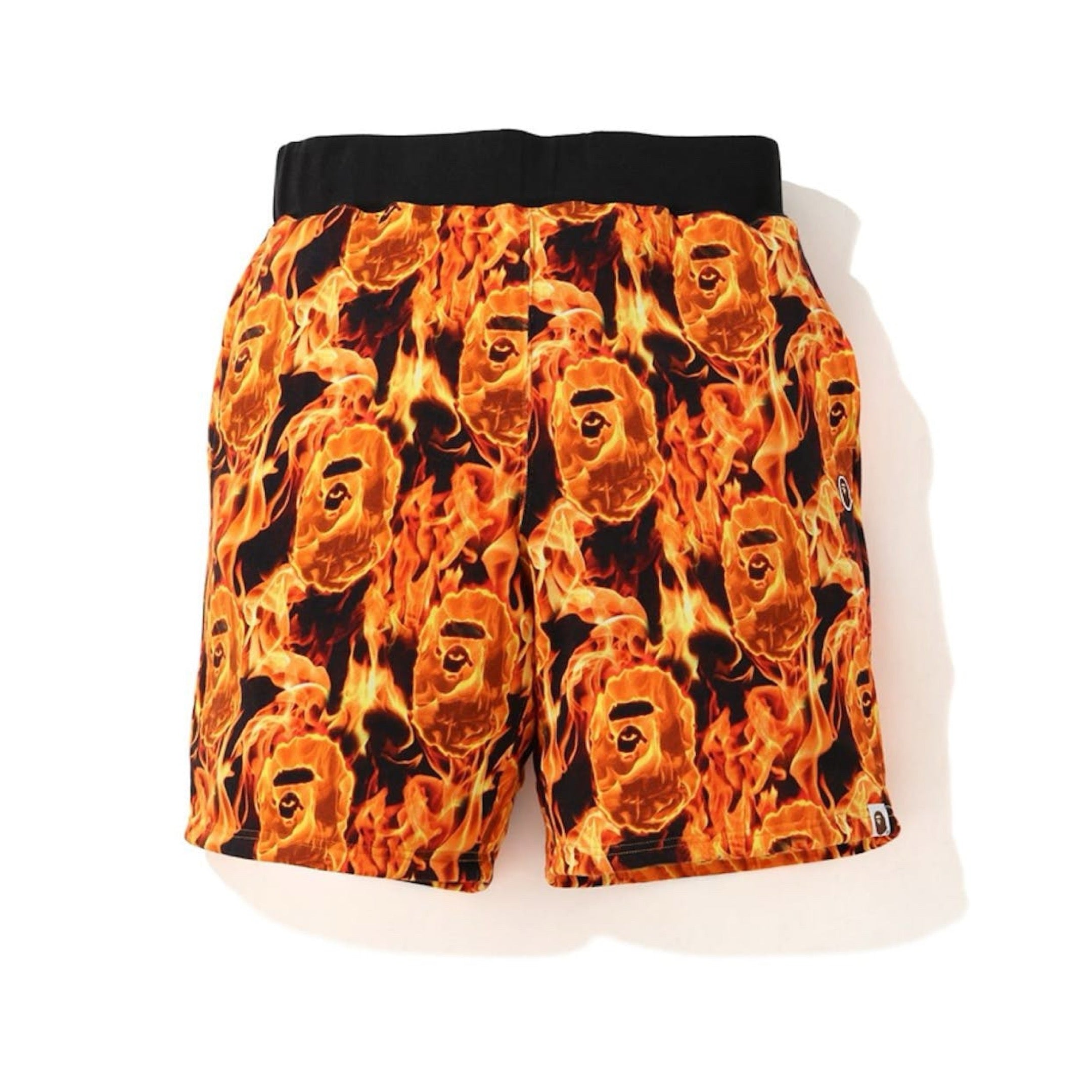 BAPE Flame Wide Sweatshort