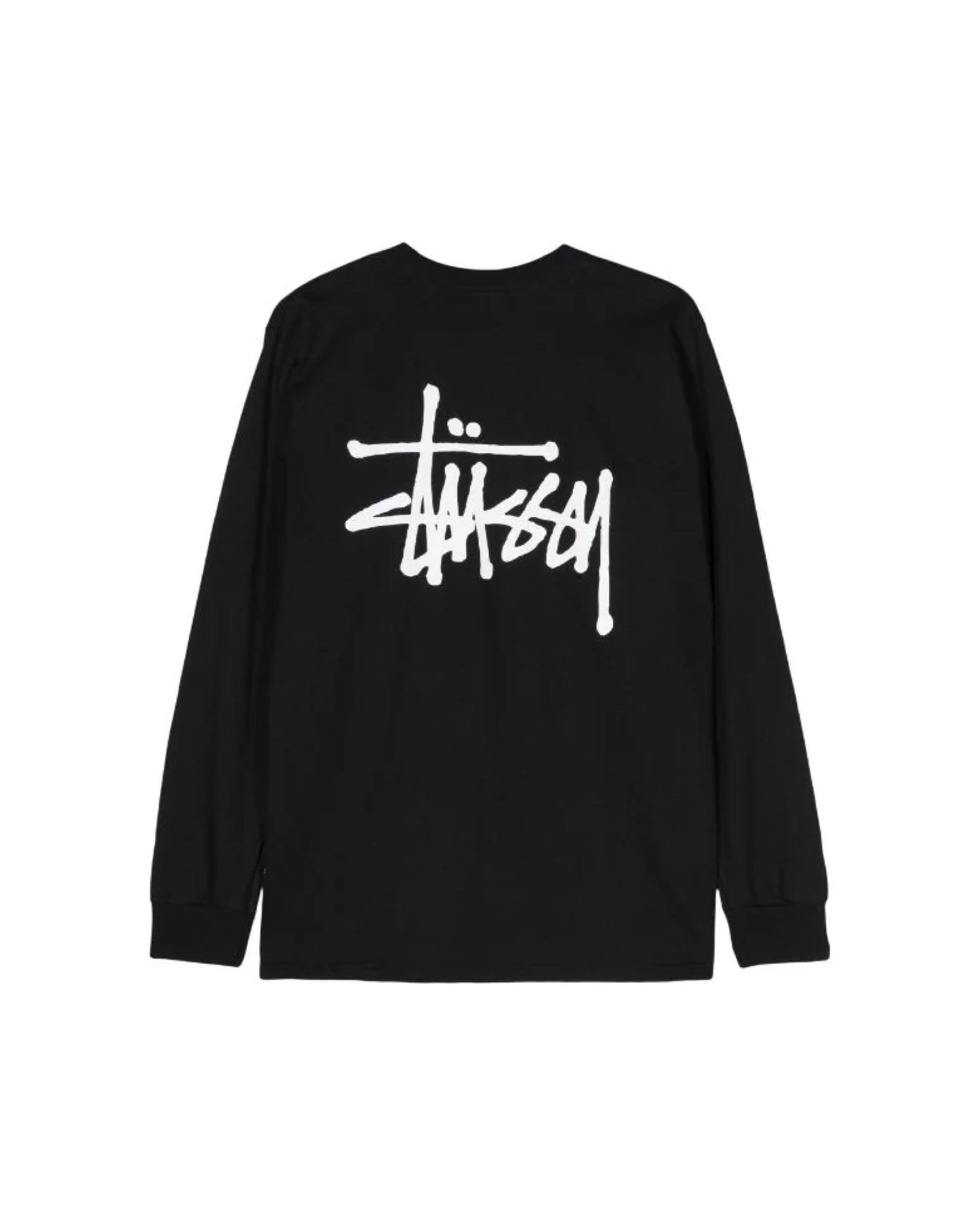 STUSSY Basic Stussy L/S Tee - Black