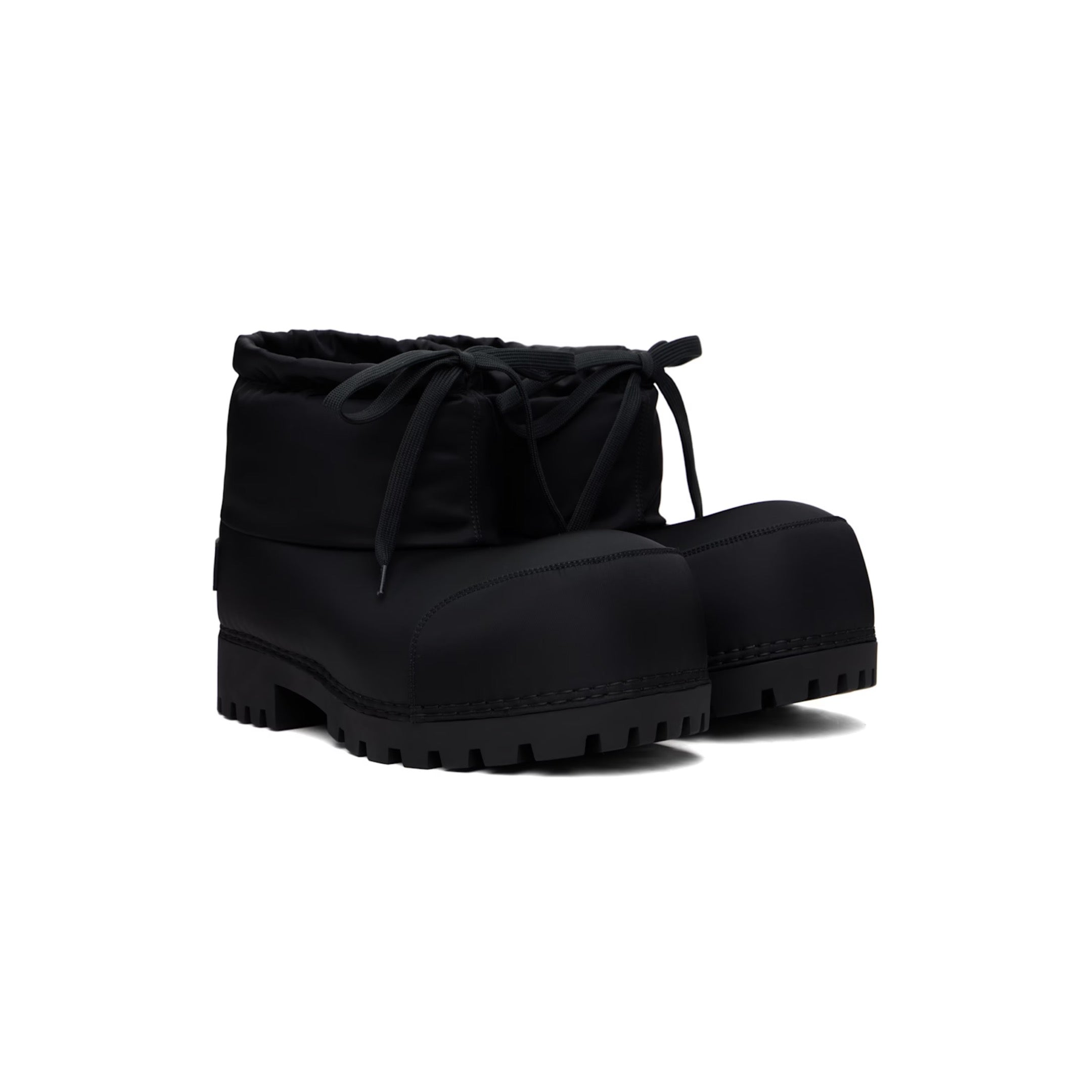 BALENCIAGA Black Alaska Boots