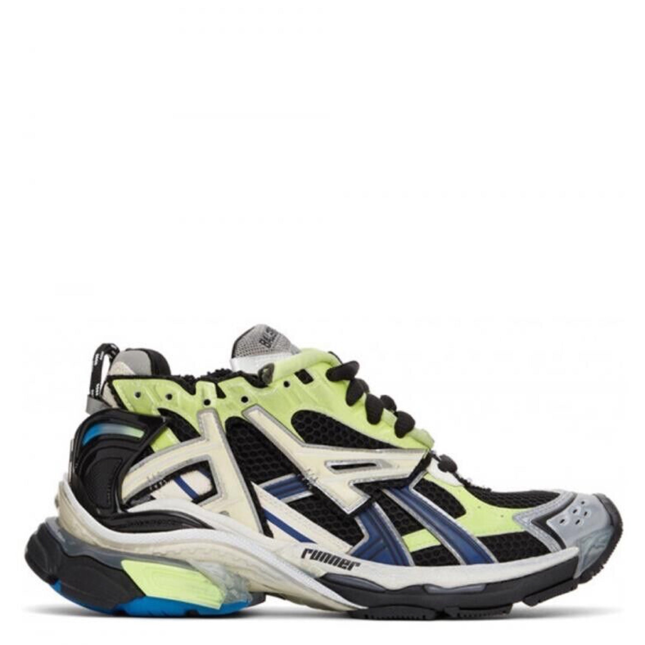 BALENCIAGA RUNNER SNEAKER GREEN BLUE