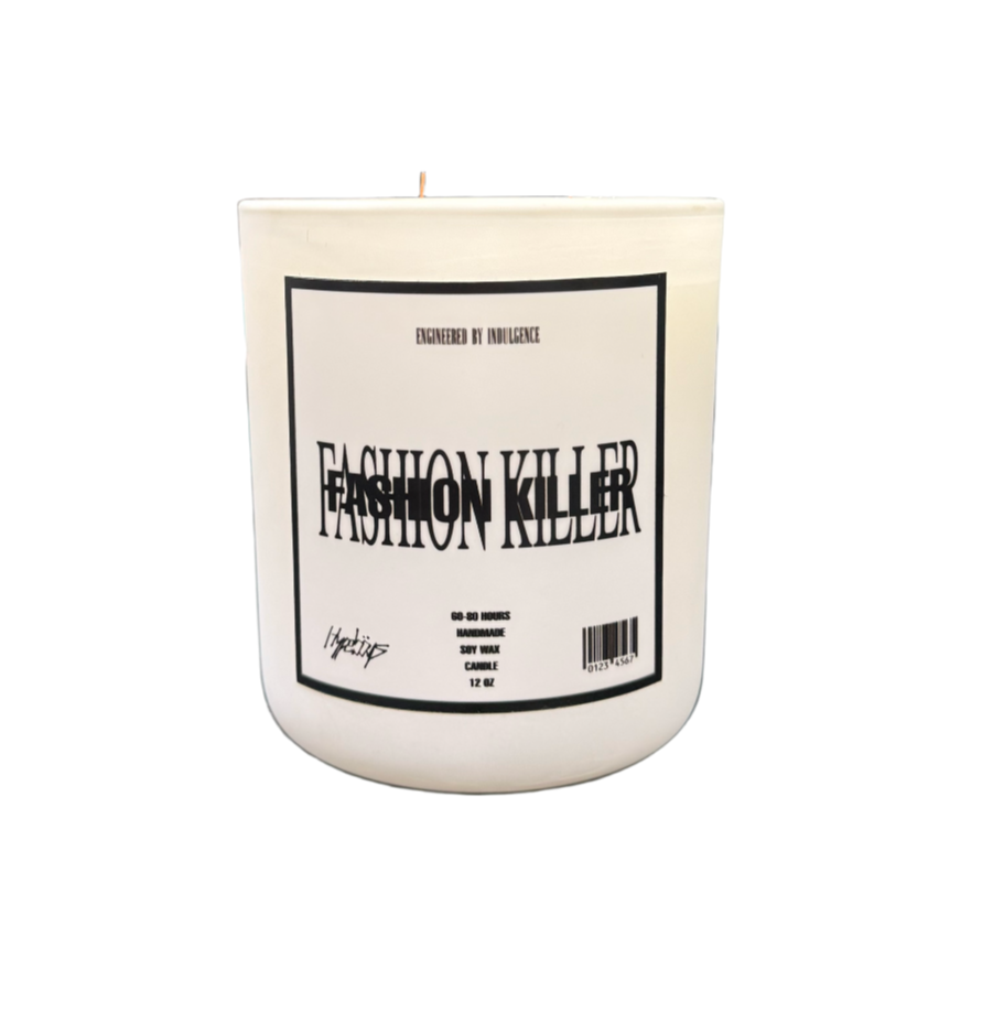 HYPEBOYS X INDULGENCE “FASHION KILLER” CANDLE