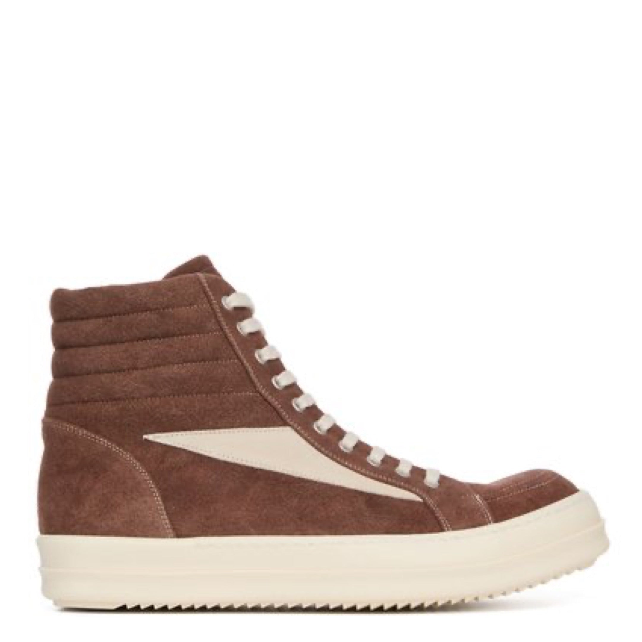 RICK OWENS Drkshdw Vintage Lido Sneakers  Brown Milk