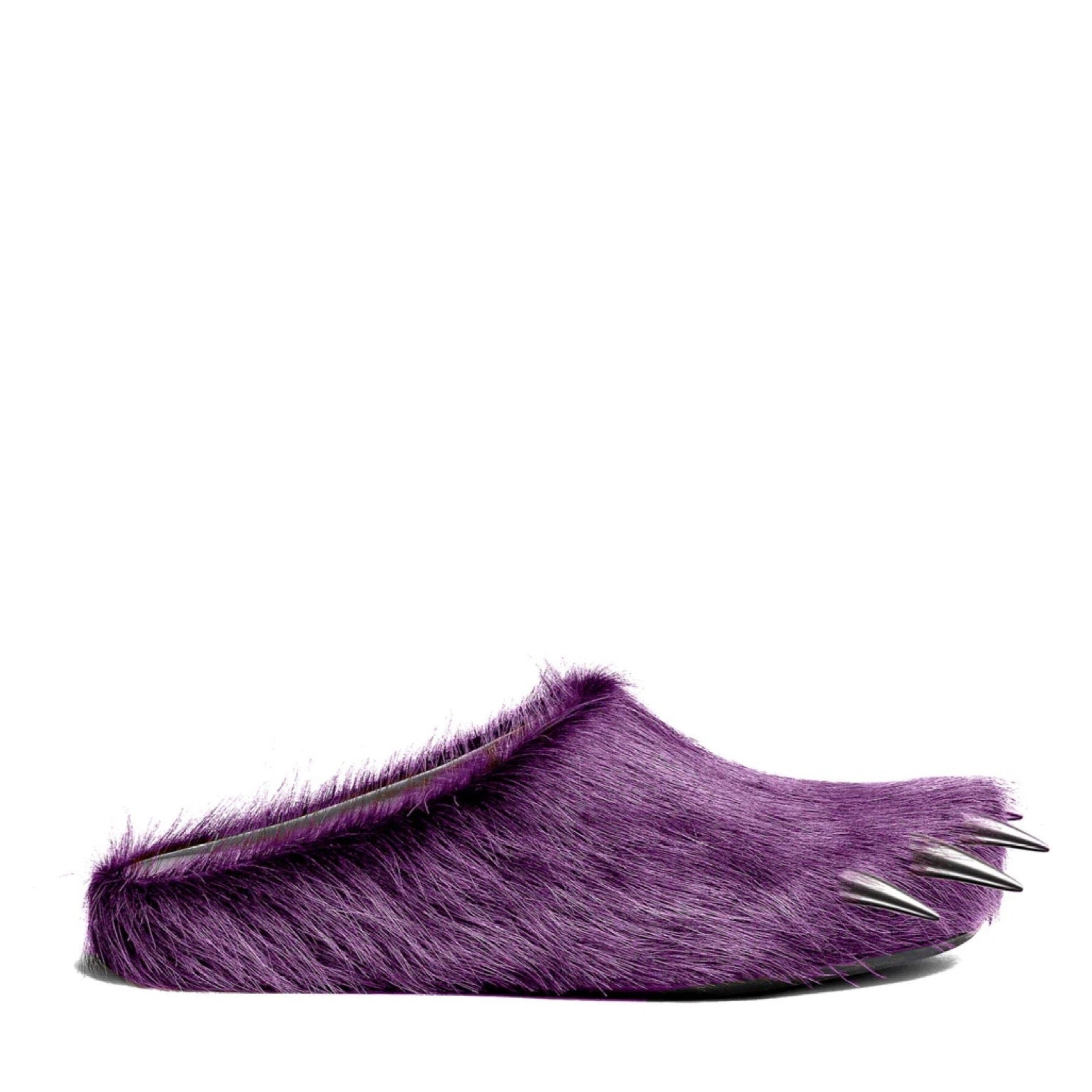 BRAVEST STUDIOS PURPLE MULE SLIPPERS