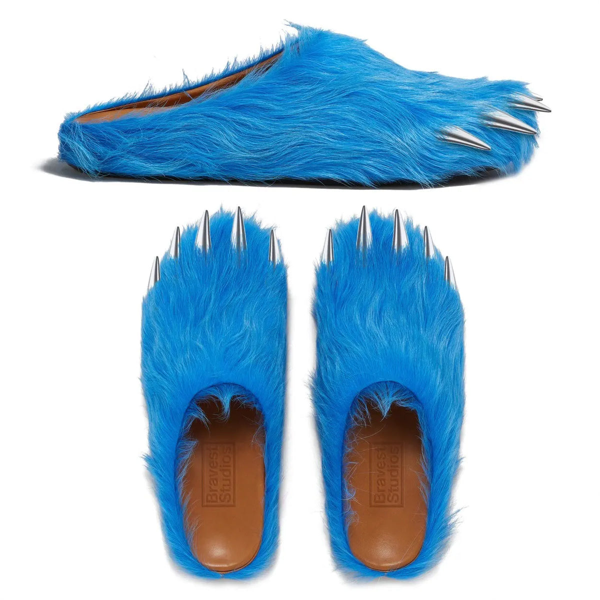 BRAVEST STUDIOS BLUE MULE SLIPPERS