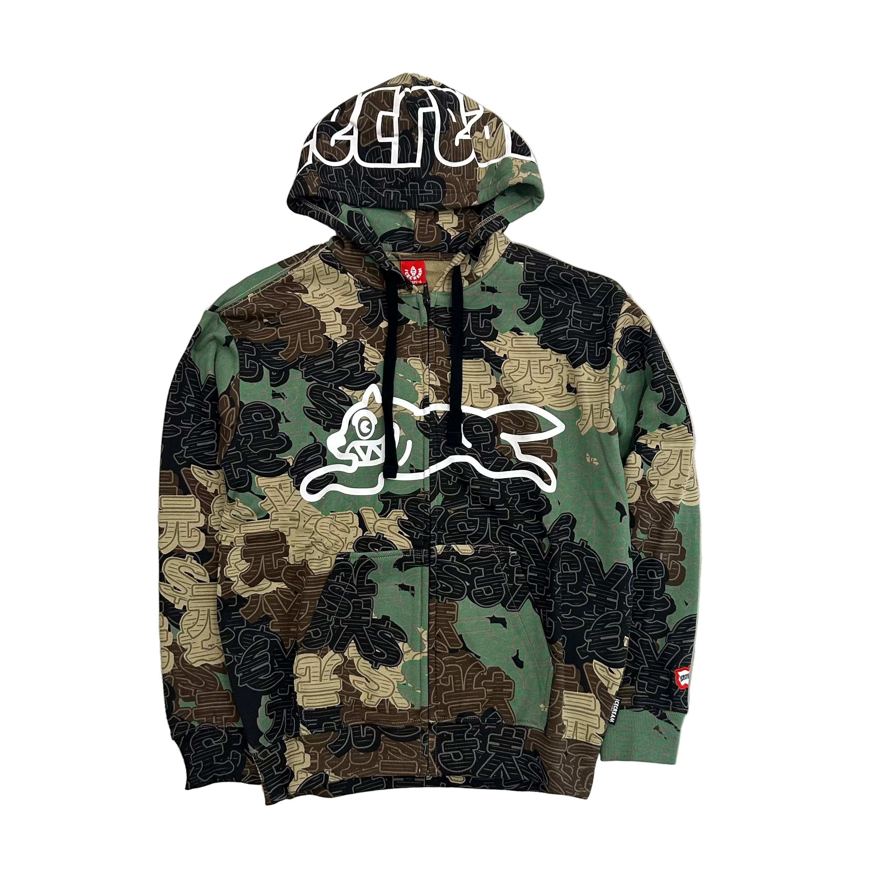 ICE CREAM SOFT SHELL HOODIE CAMO