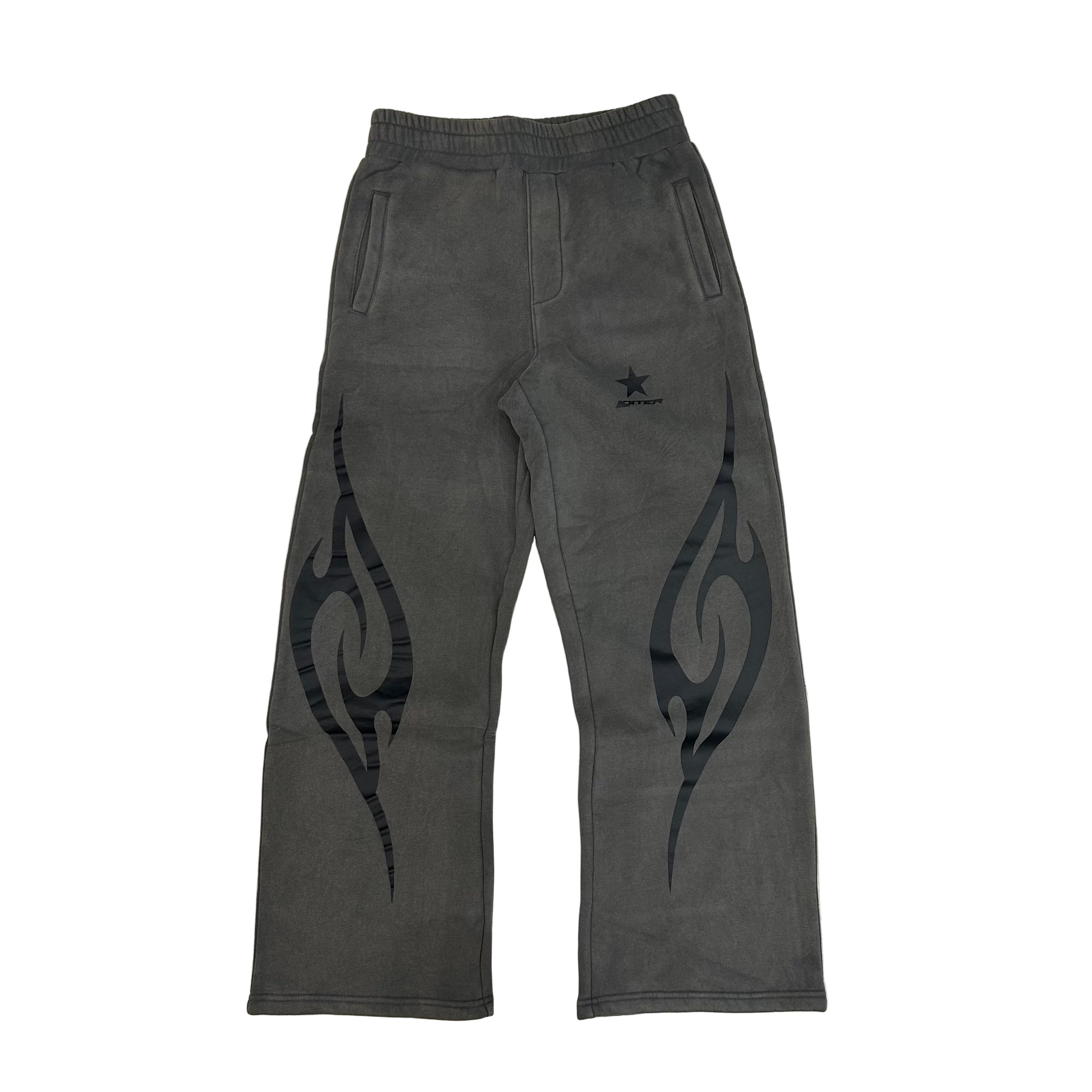 LOITER Cyber Sweat Pants Charcoal