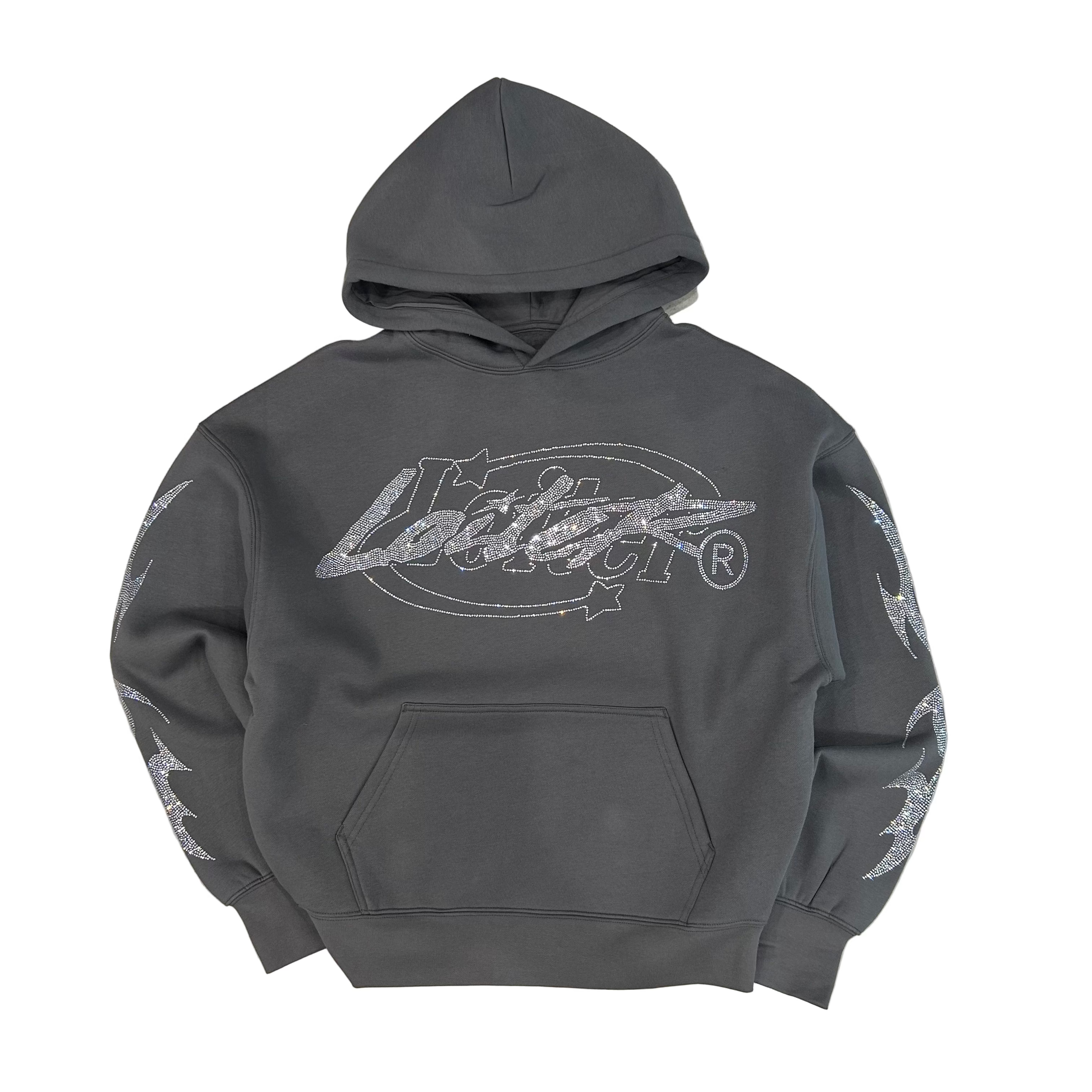 LOITER ATLANTIC RHINESTONE HOODIE