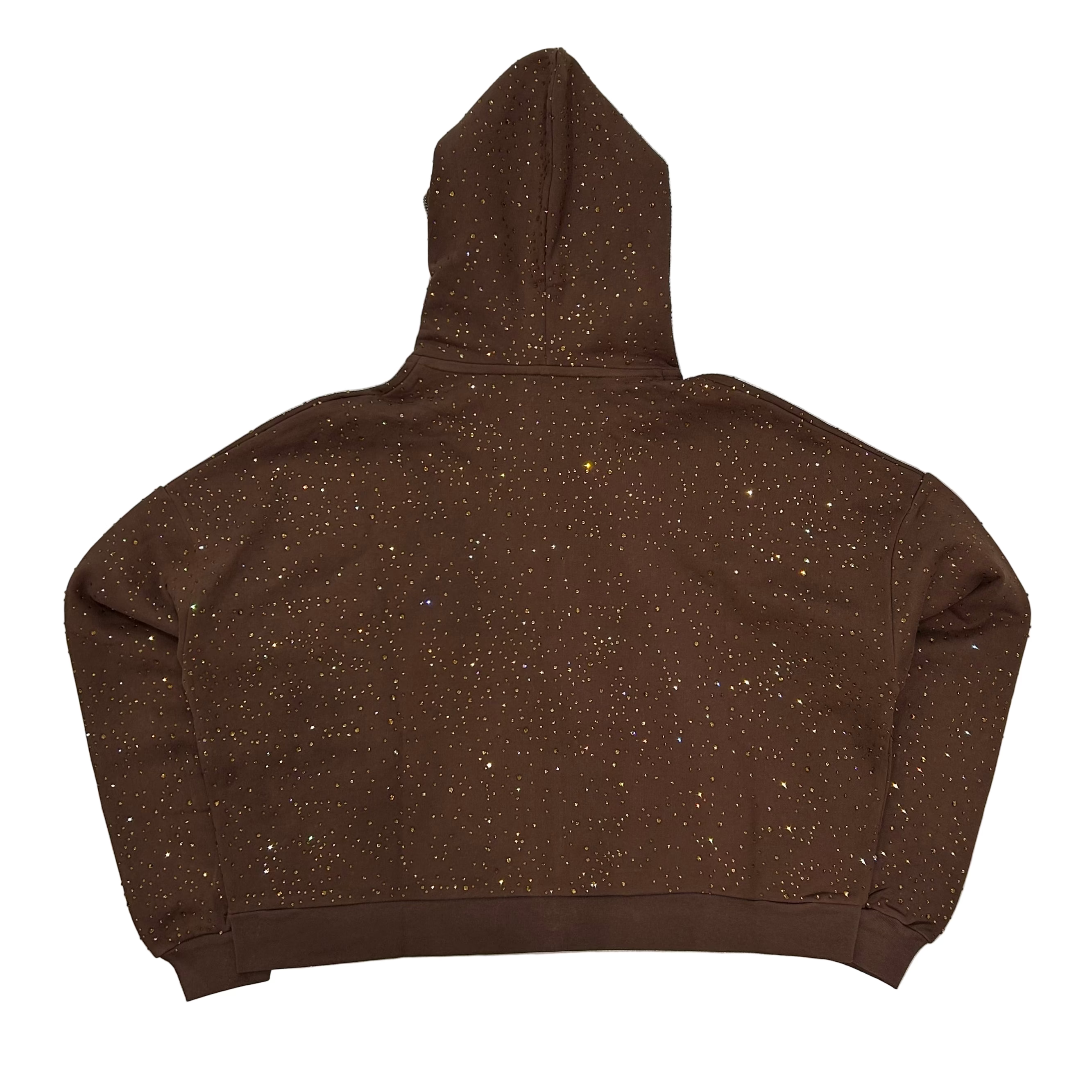Hypeboys Brown Bling Hoodie