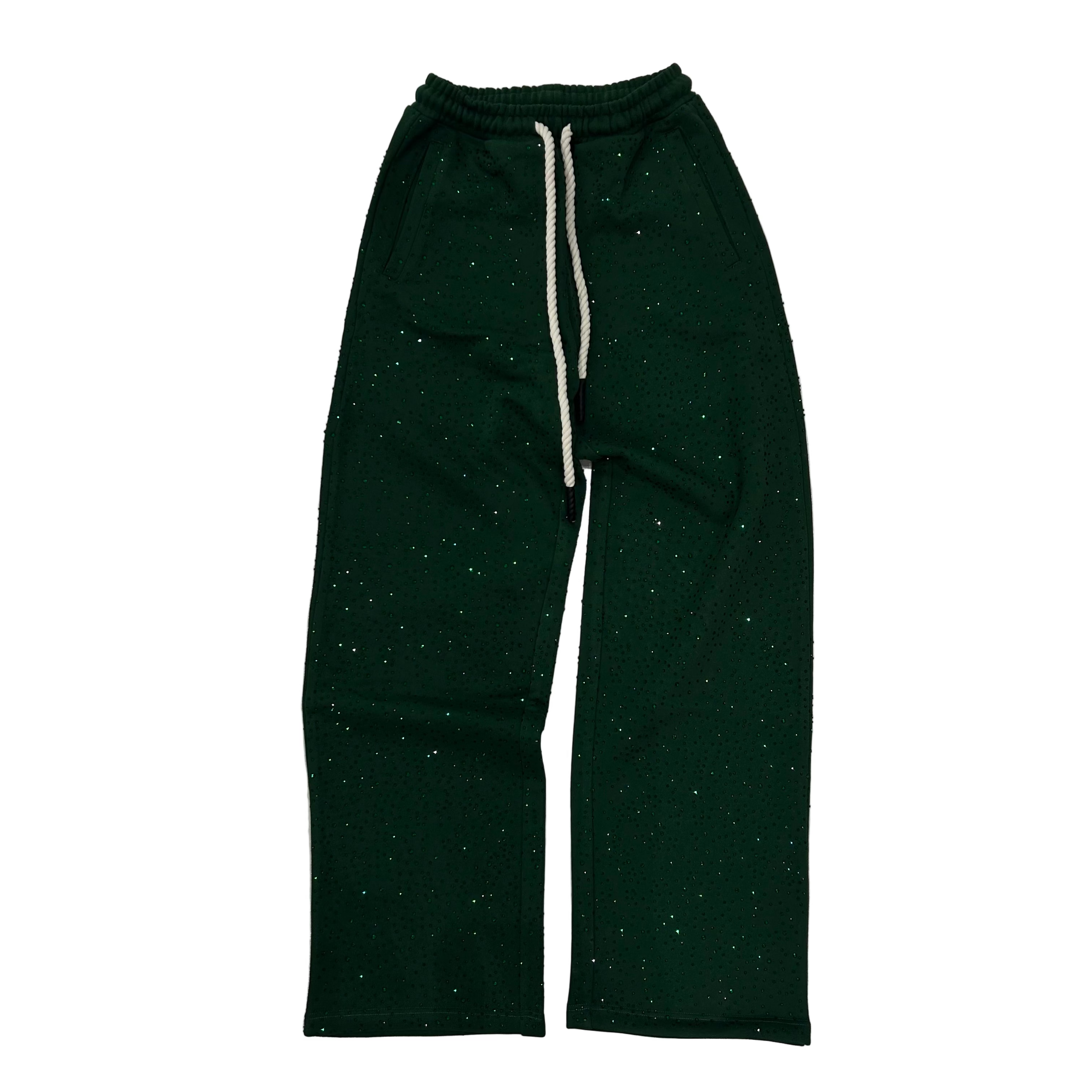Hypeboys Green Bling Sweatpants