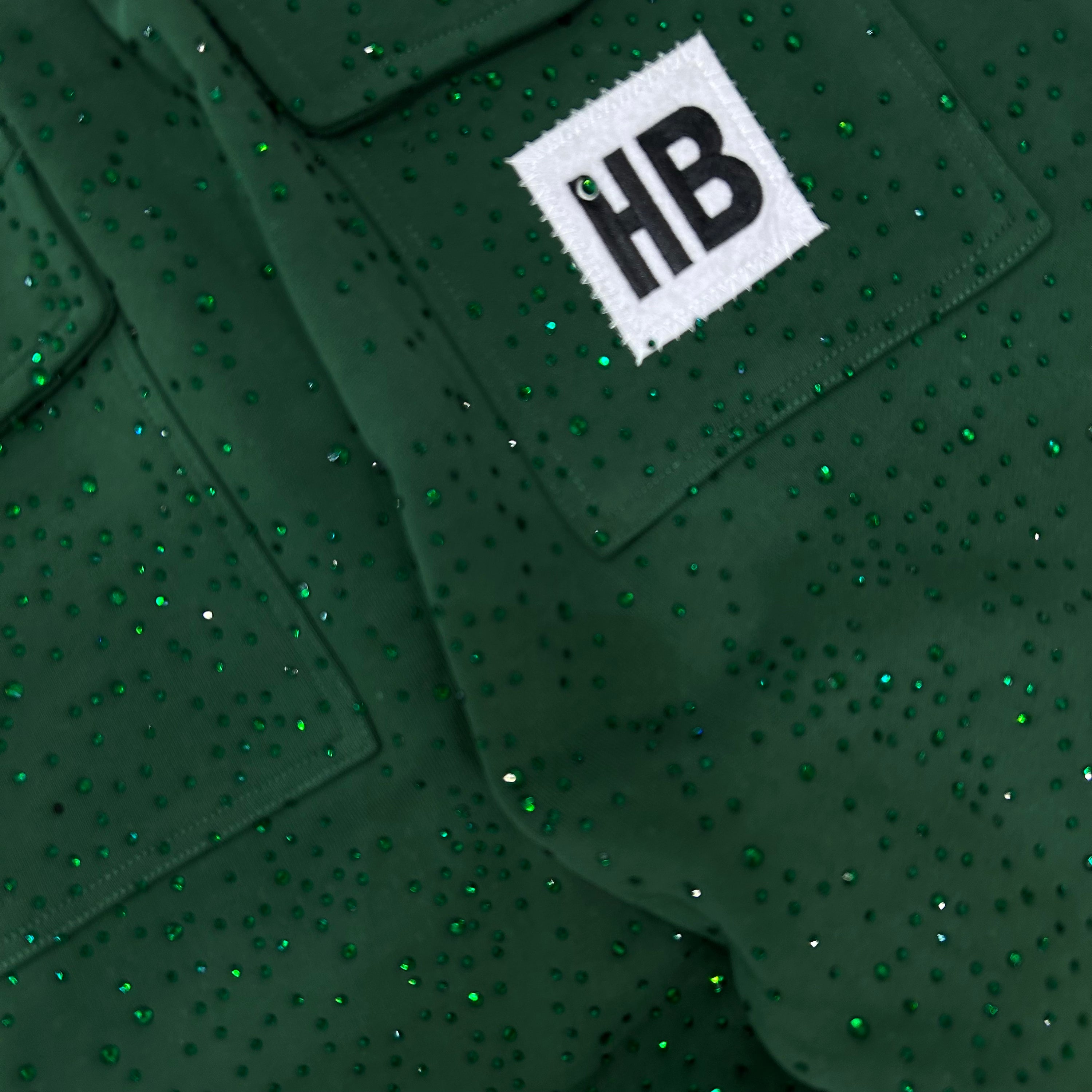 Hypeboys Green Bling Sweatpants