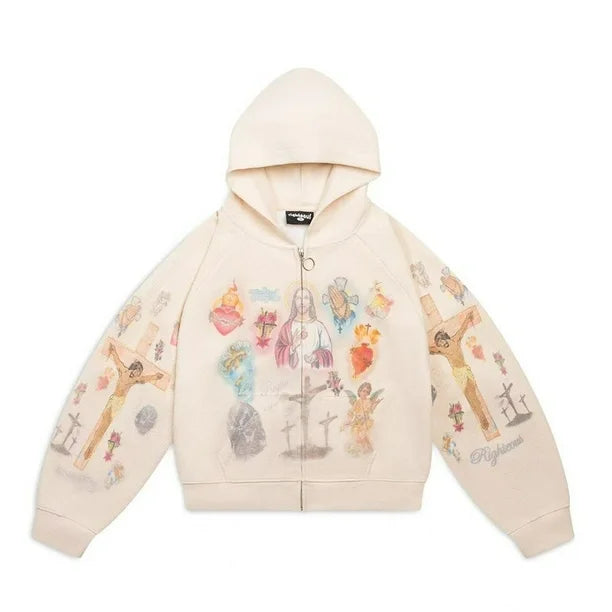 We Are Righteous "ULTIMATE SACRIFICE" THERMAL ZIP UP