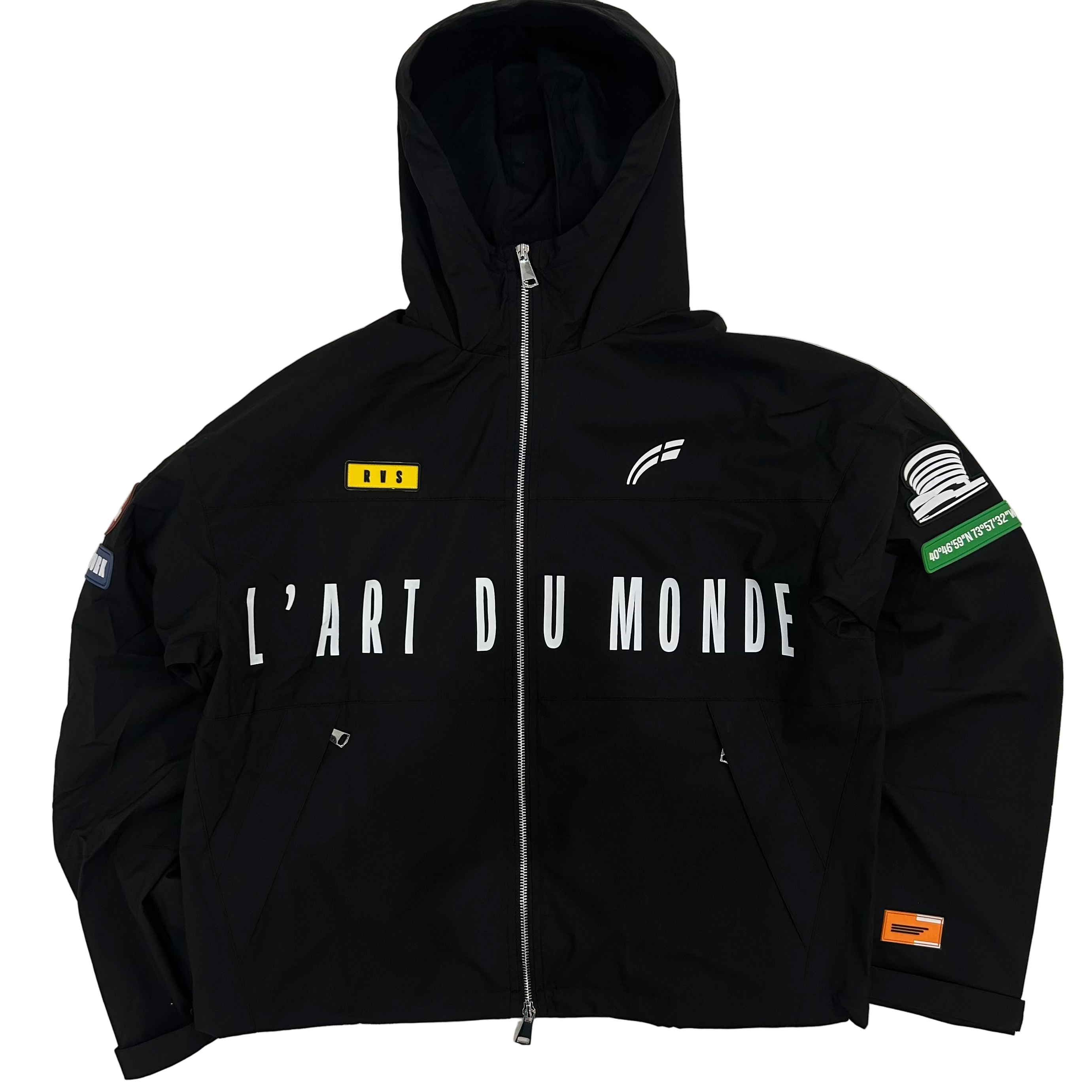 RVS LABS Black "Doppler" Weather Tech Jacket