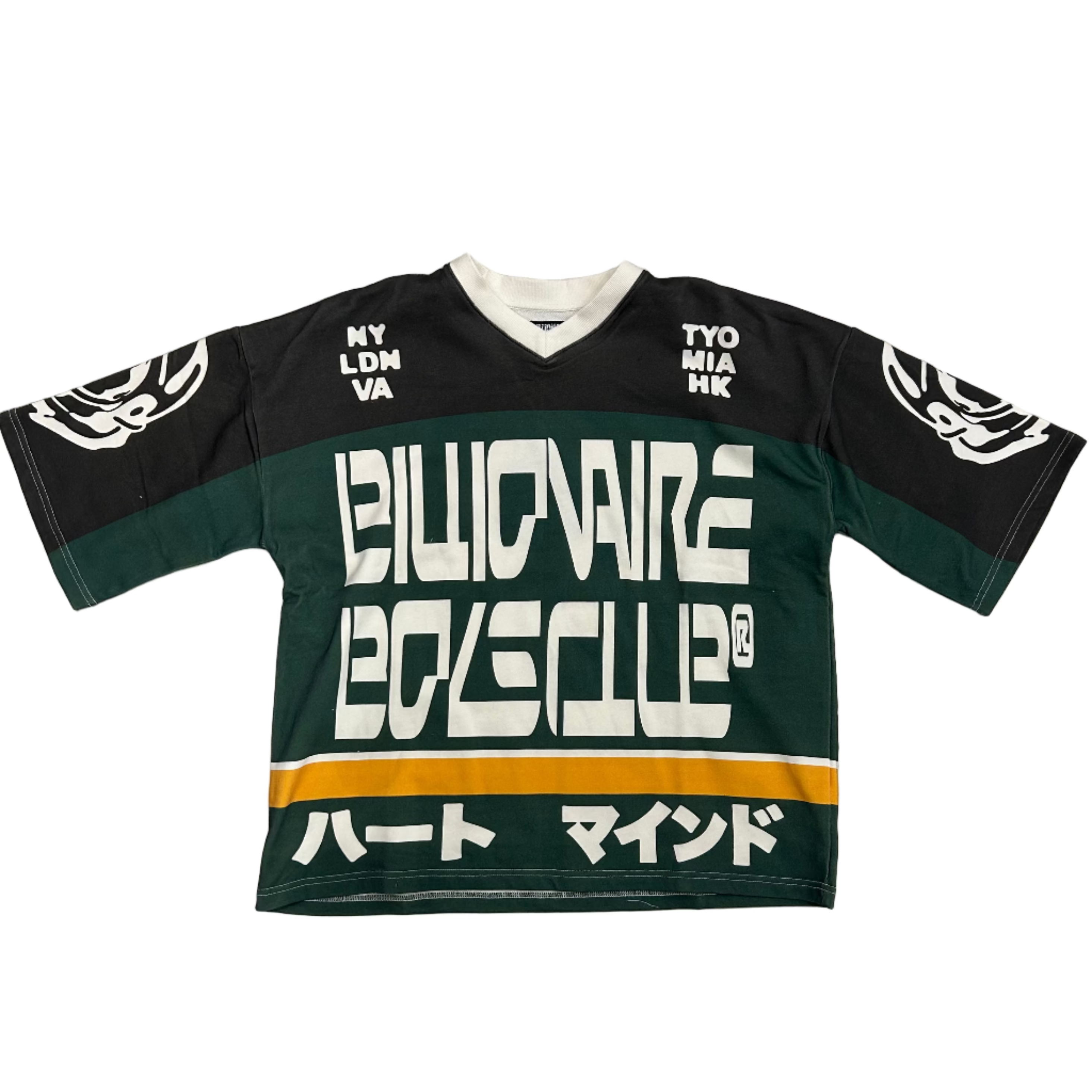 BILLIONAIRE BOYS CLUB BB BLITZ SS KNIT (OVERSIZED FIT) IN EDEN