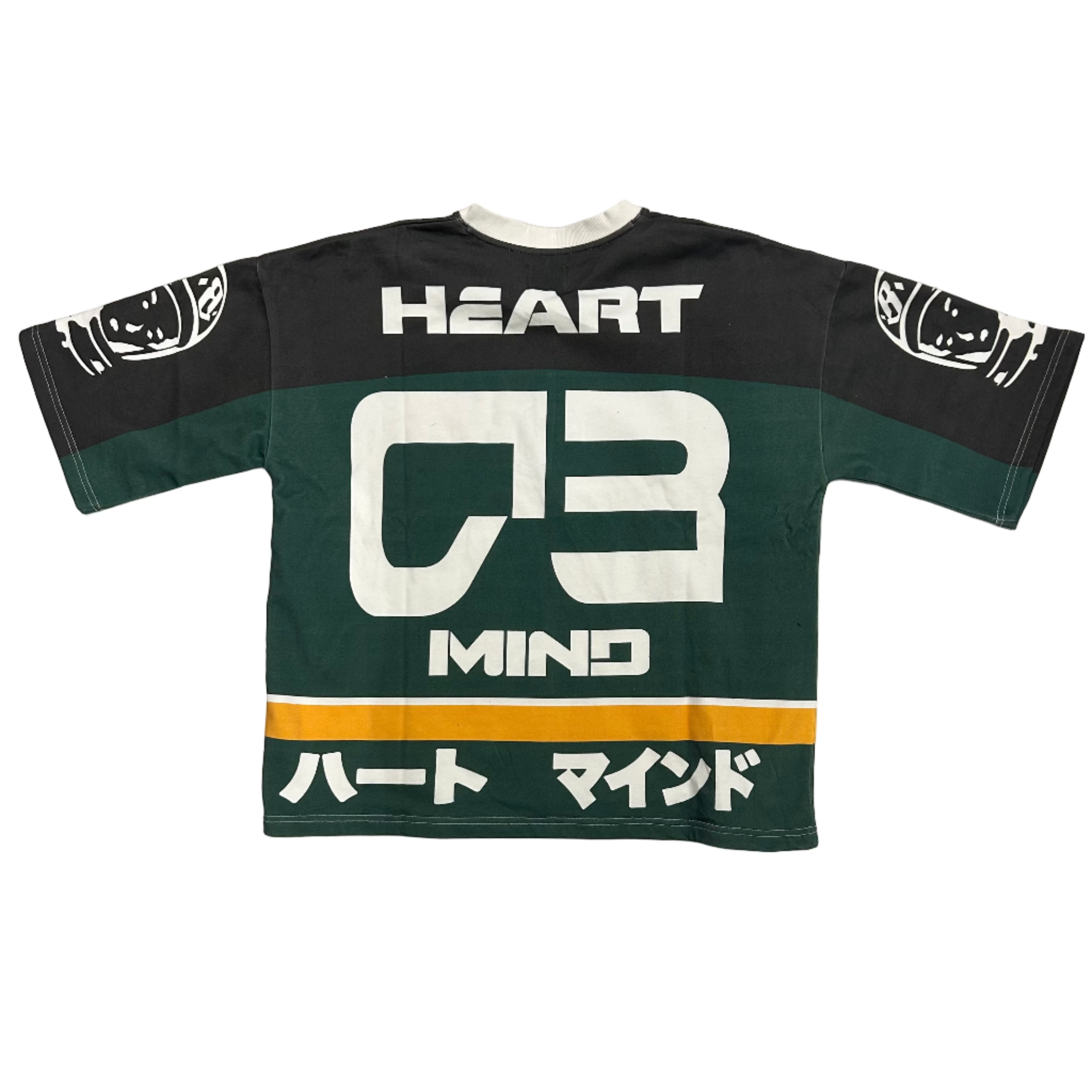 BILLIONAIRE BOYS CLUB BB BLITZ SS KNIT (OVERSIZED FIT) IN EDEN