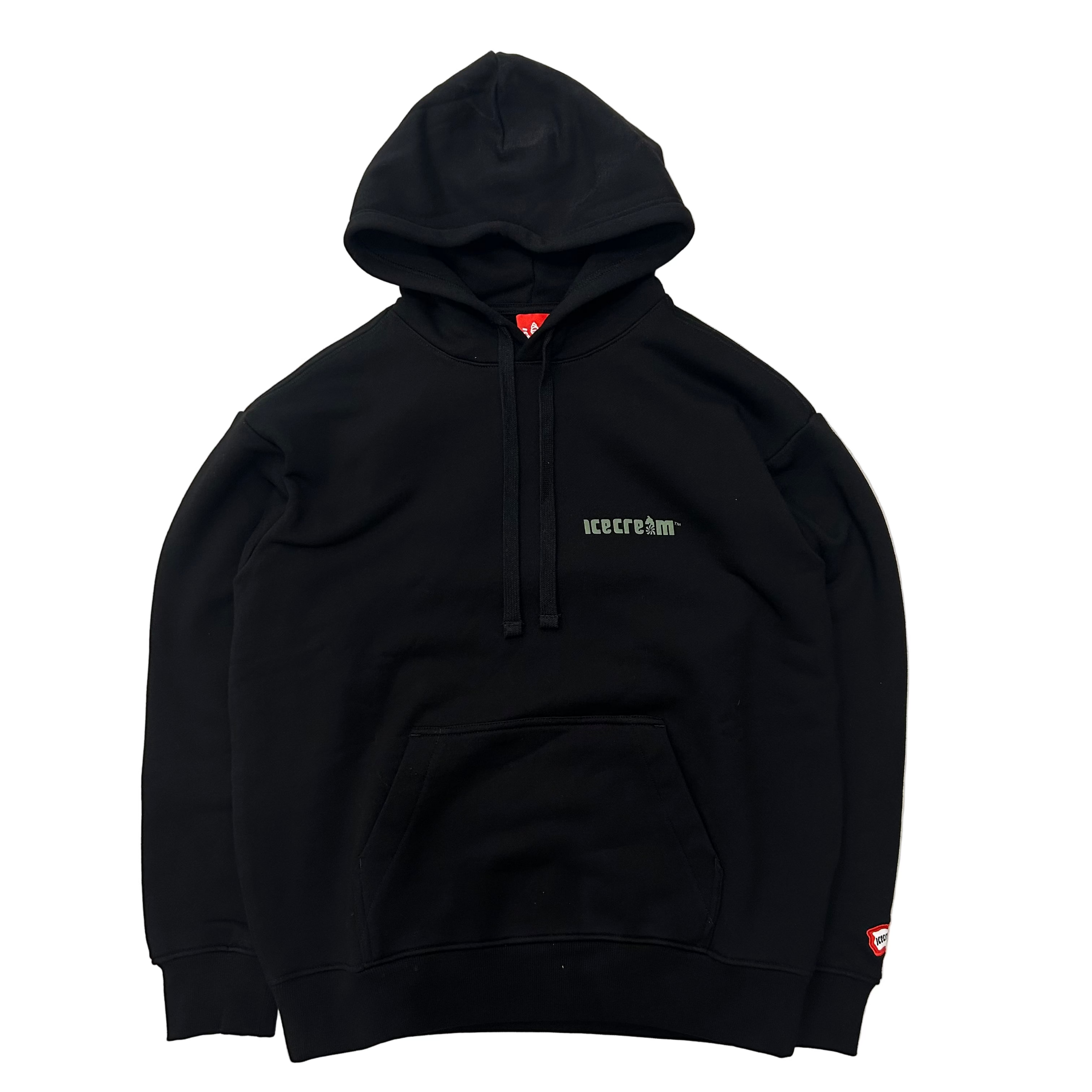 ICE CREAM DISPLAY HOODIE IN BLACK