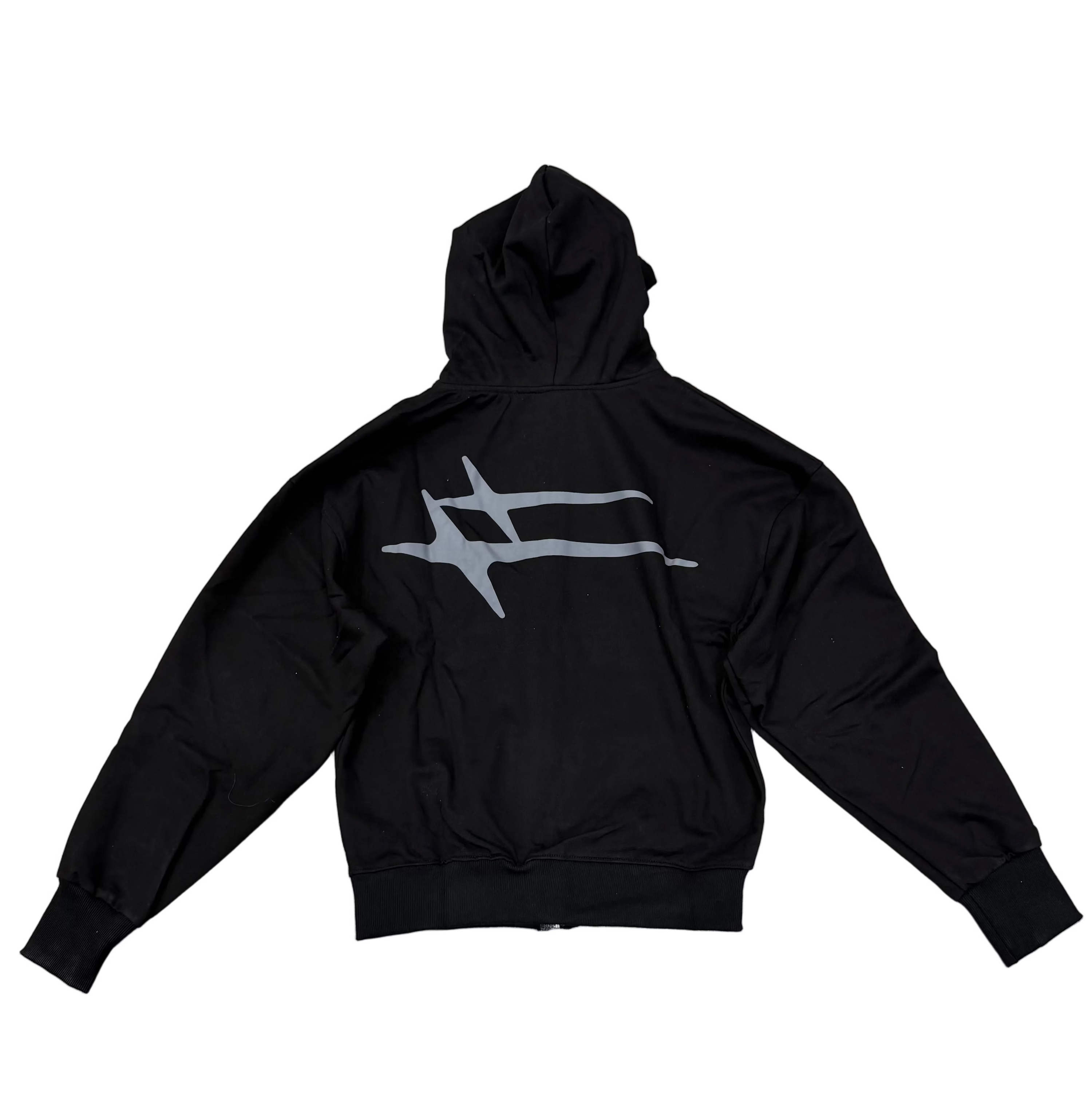 LOITER Ultra Hybrid Zip Hoodie Black
