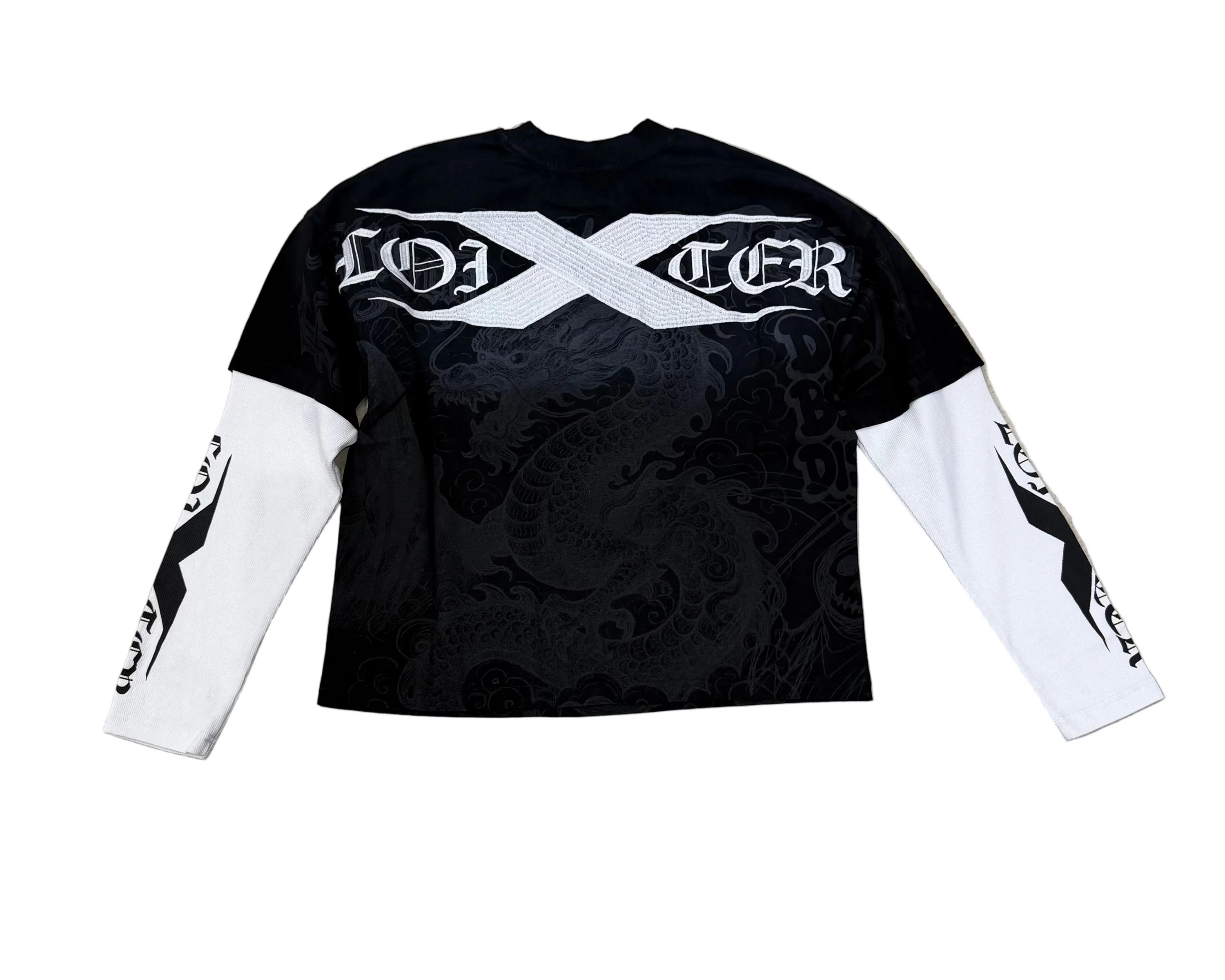 LOITER Xplicit Layered Long Sleeve T-Shirt Black