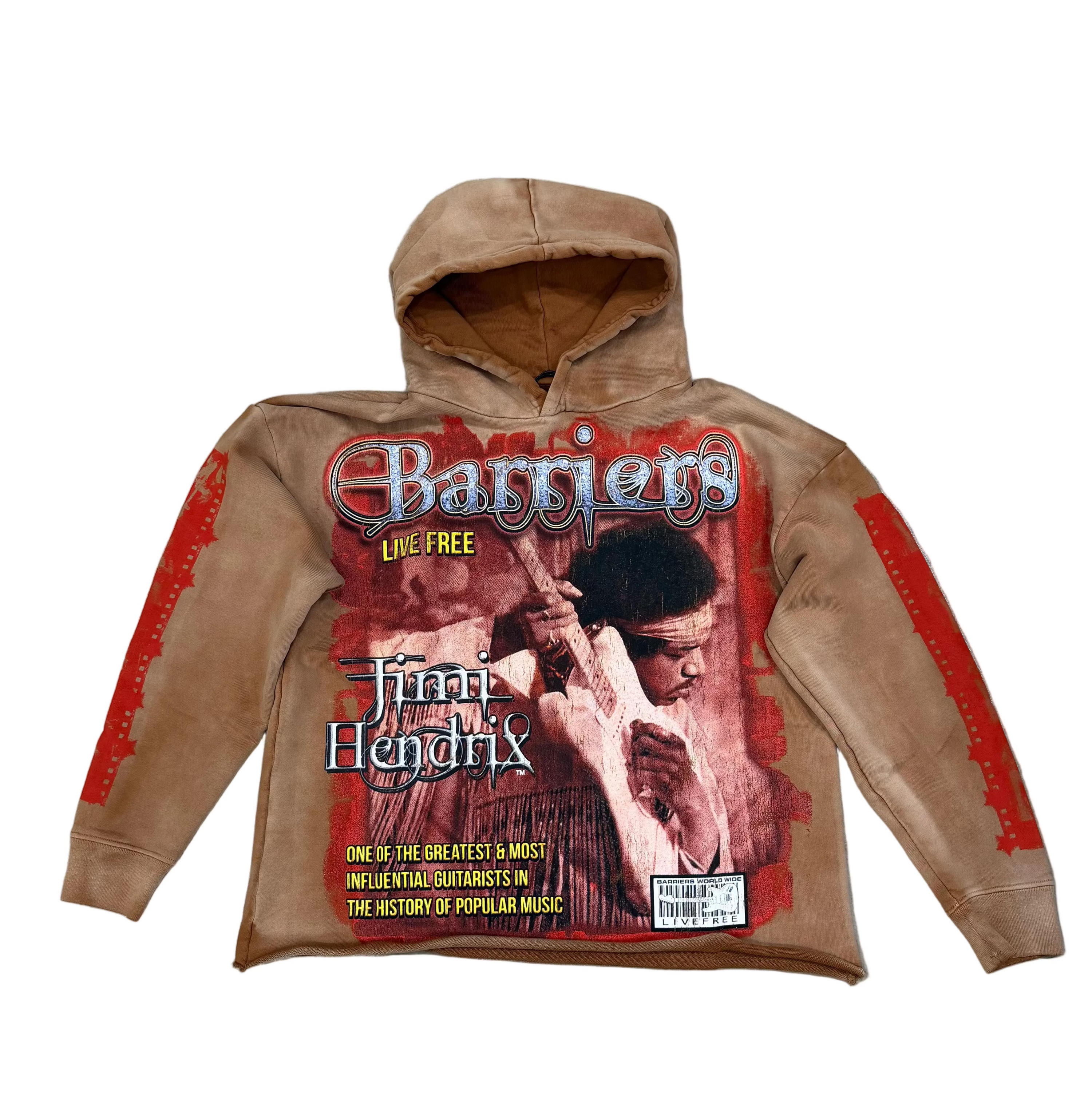 BARRIERS Hendrix Hoodie Brown